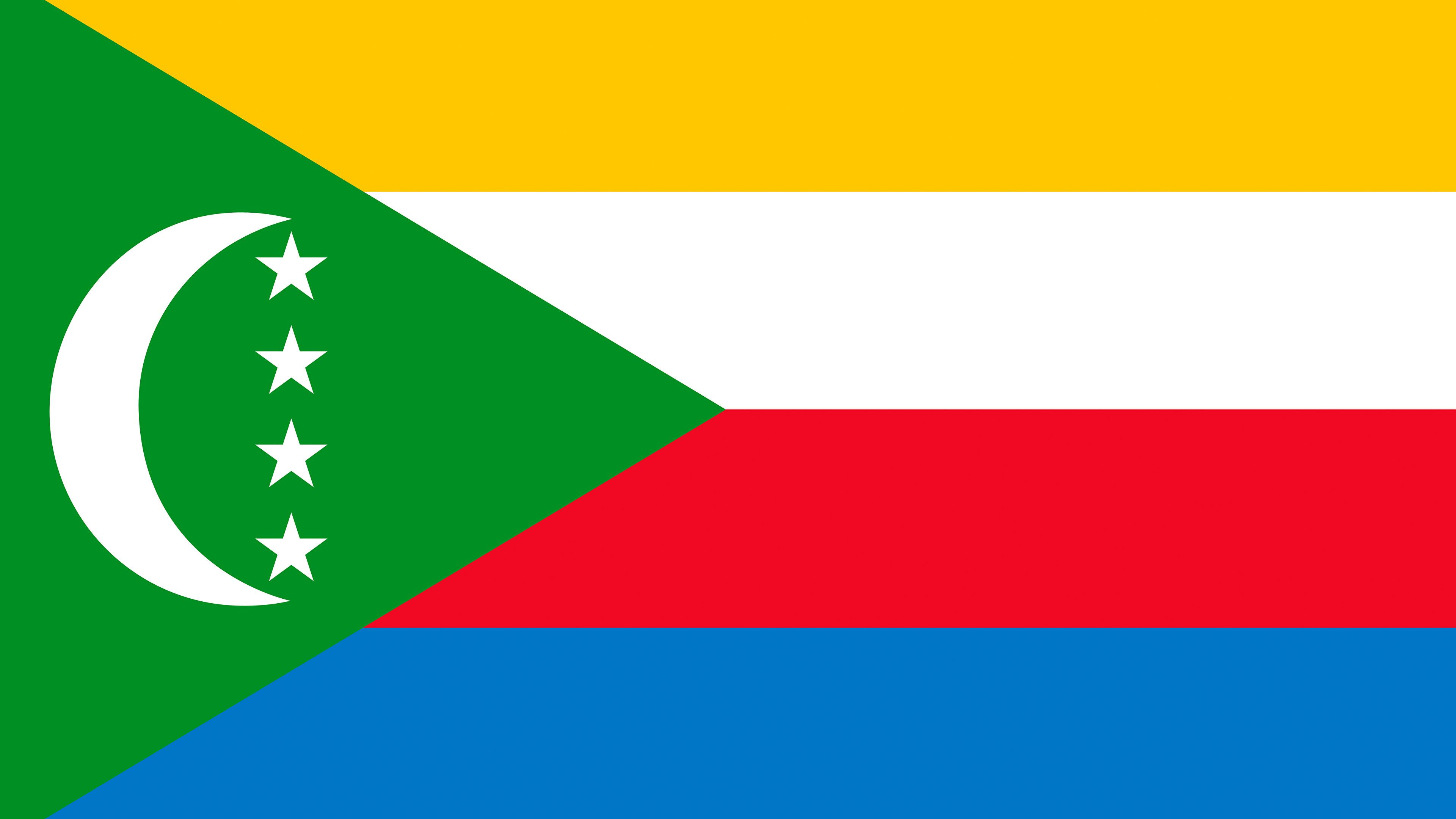 Comoros Flag Wallpapers