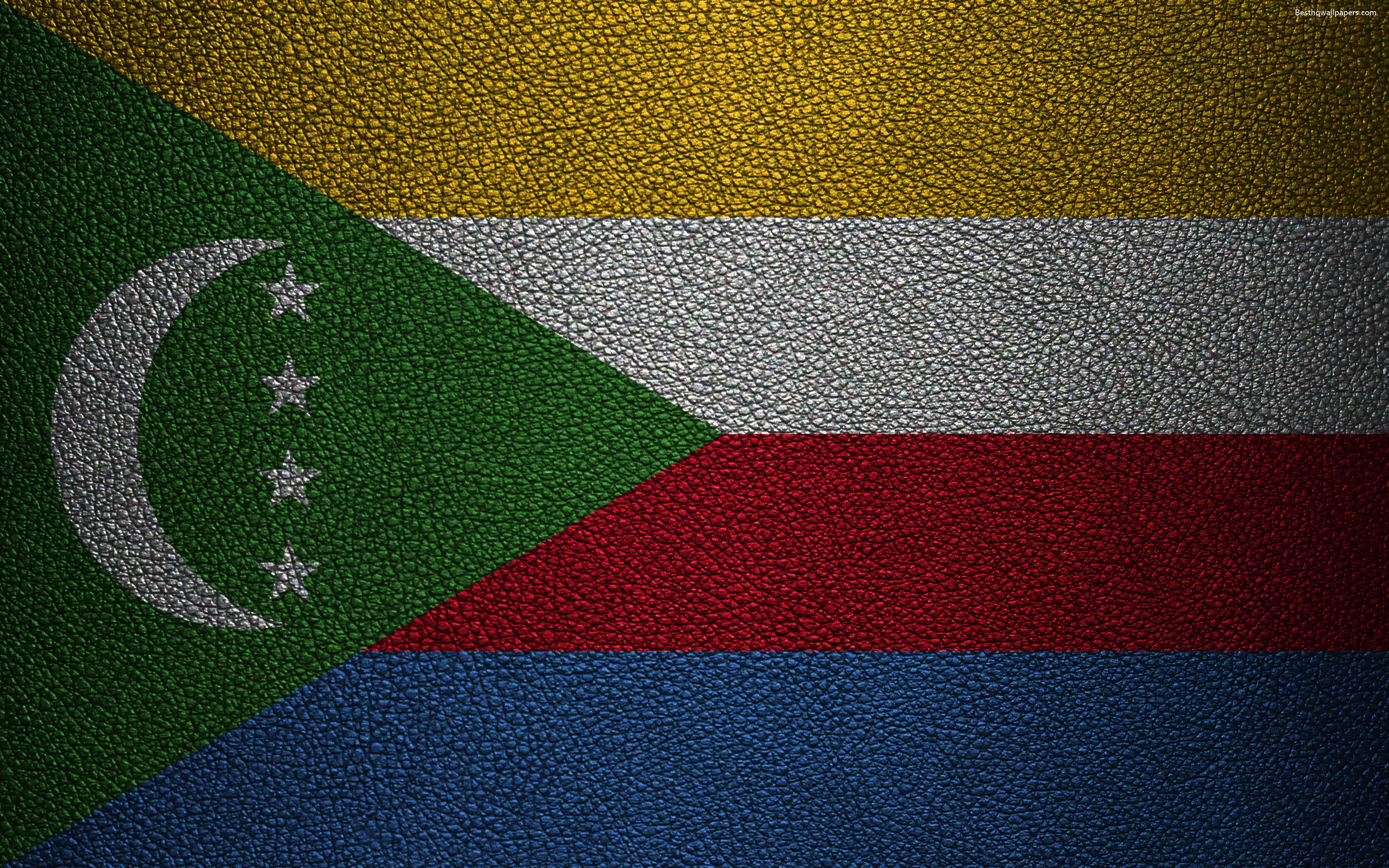 Comoros Flag Wallpapers