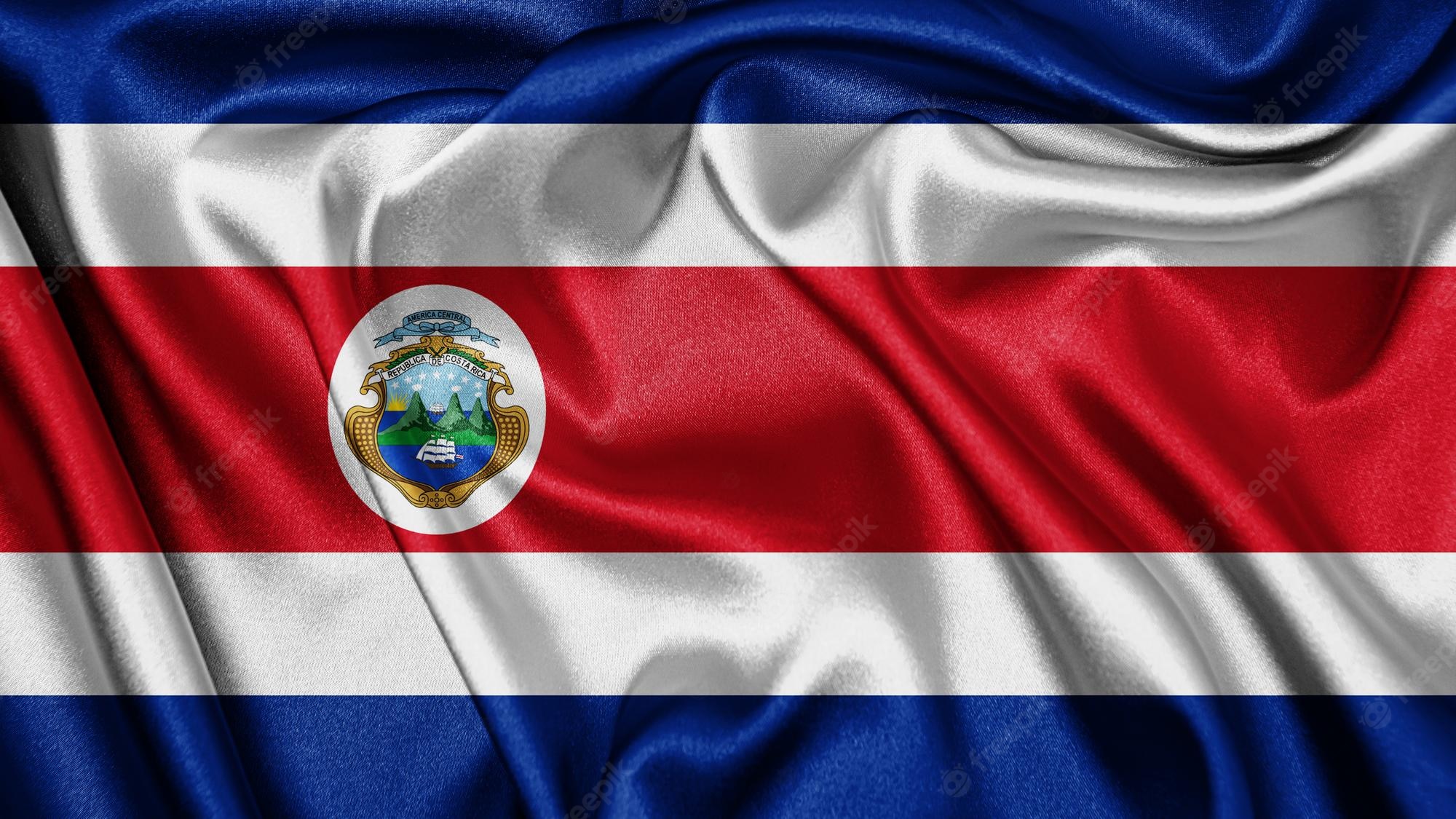 Costa Rica Flag Wallpapers