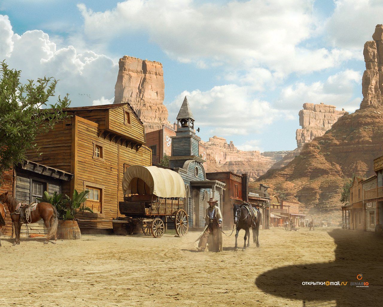 Donley'S Wild West Town Wallpapers