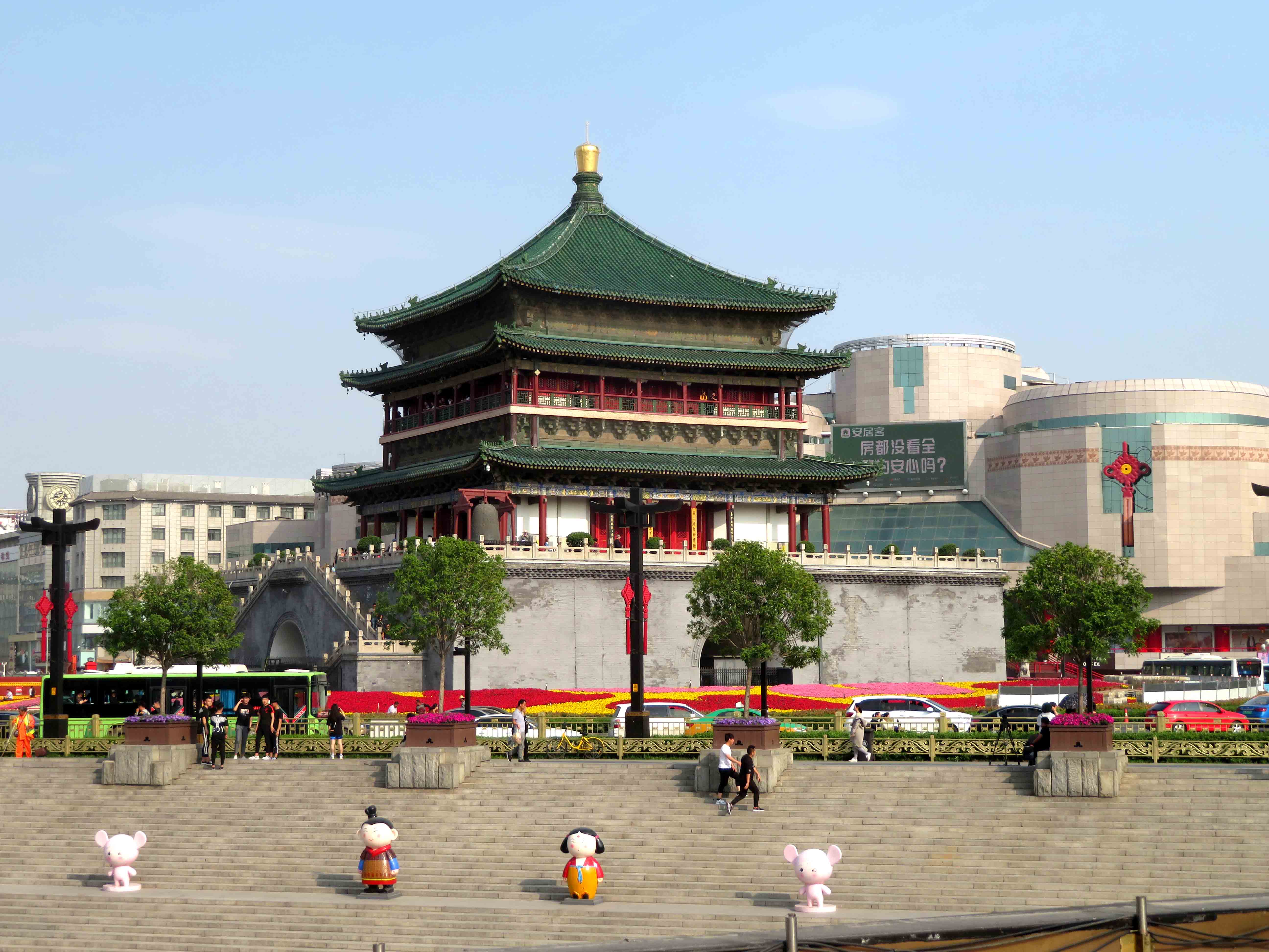 Drum Tower Of Xi'An Wallpapers