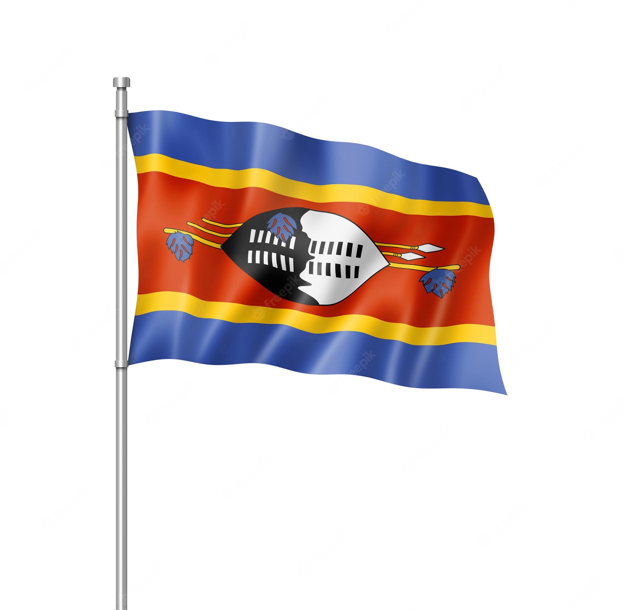 Eswatini Flag Wallpapers