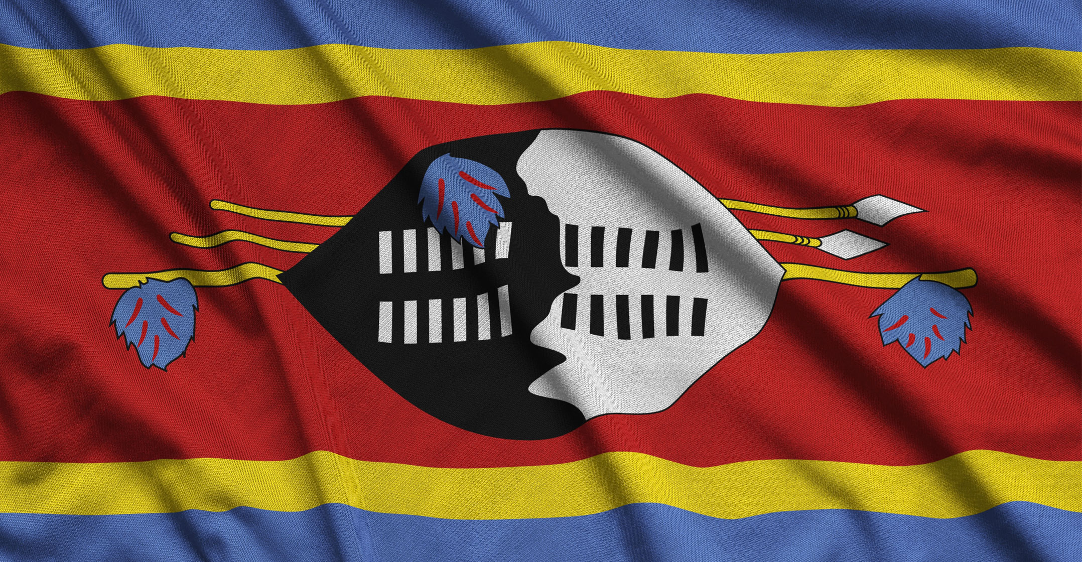 Eswatini Flag Wallpapers