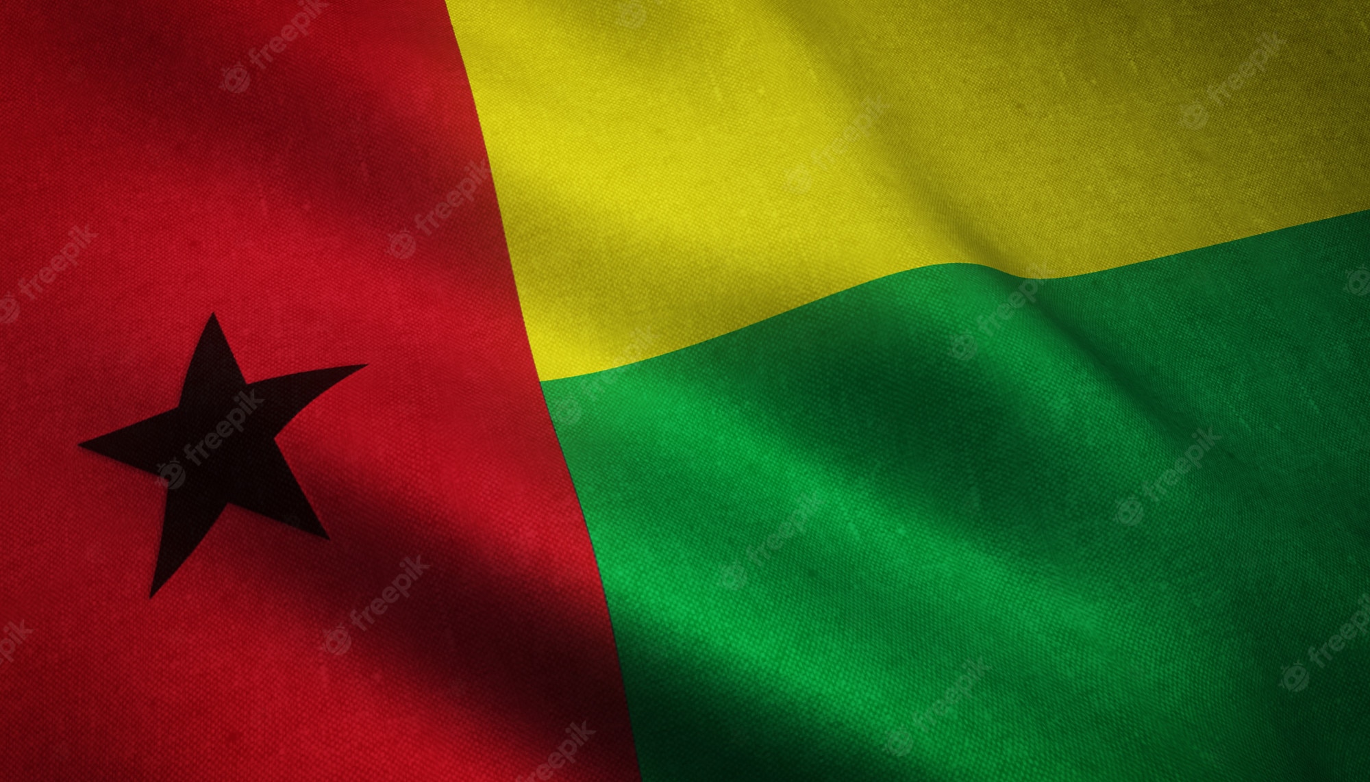 Guinea-Bissau Flag Wallpapers