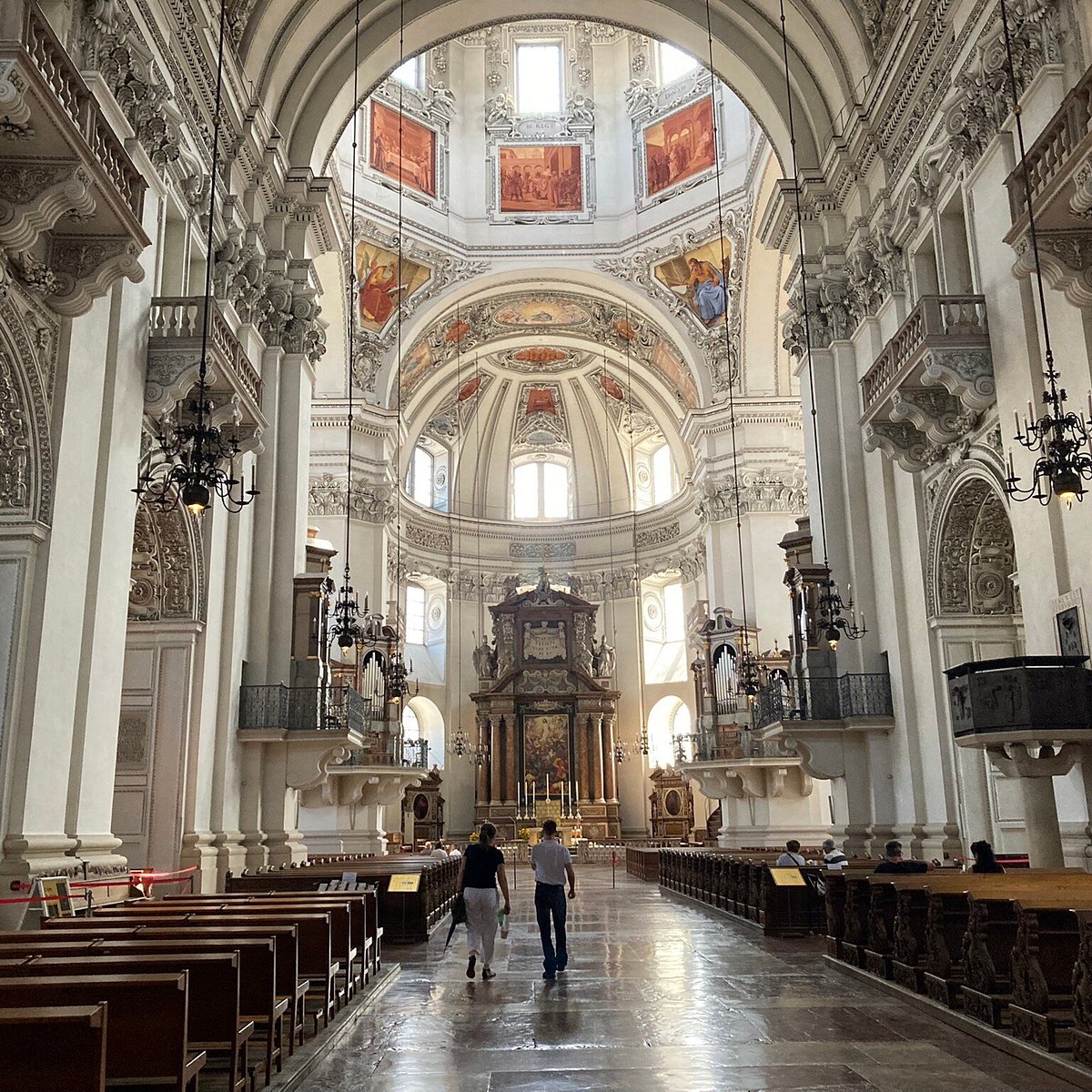 Hohensalzburg Church  At Night Wallpapers