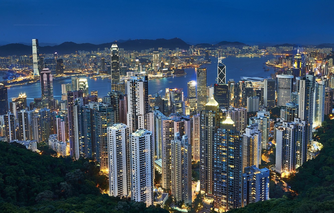 Hong Kong Skyscrapers Wallpapers