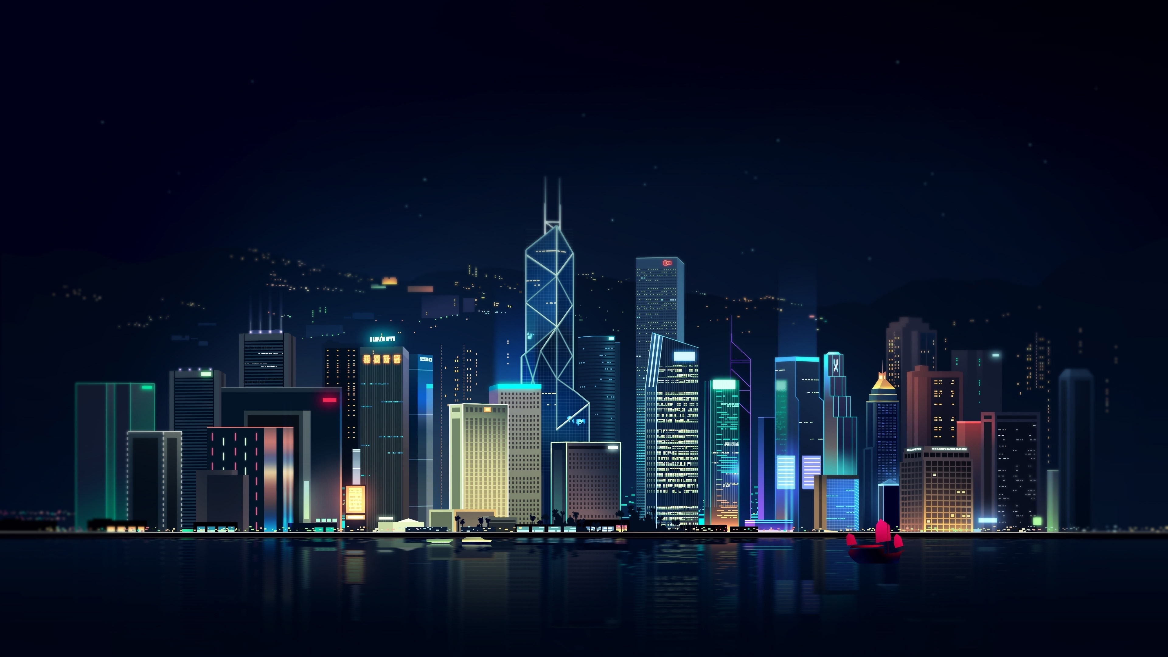 Hong Kong Skyscrapers Wallpapers