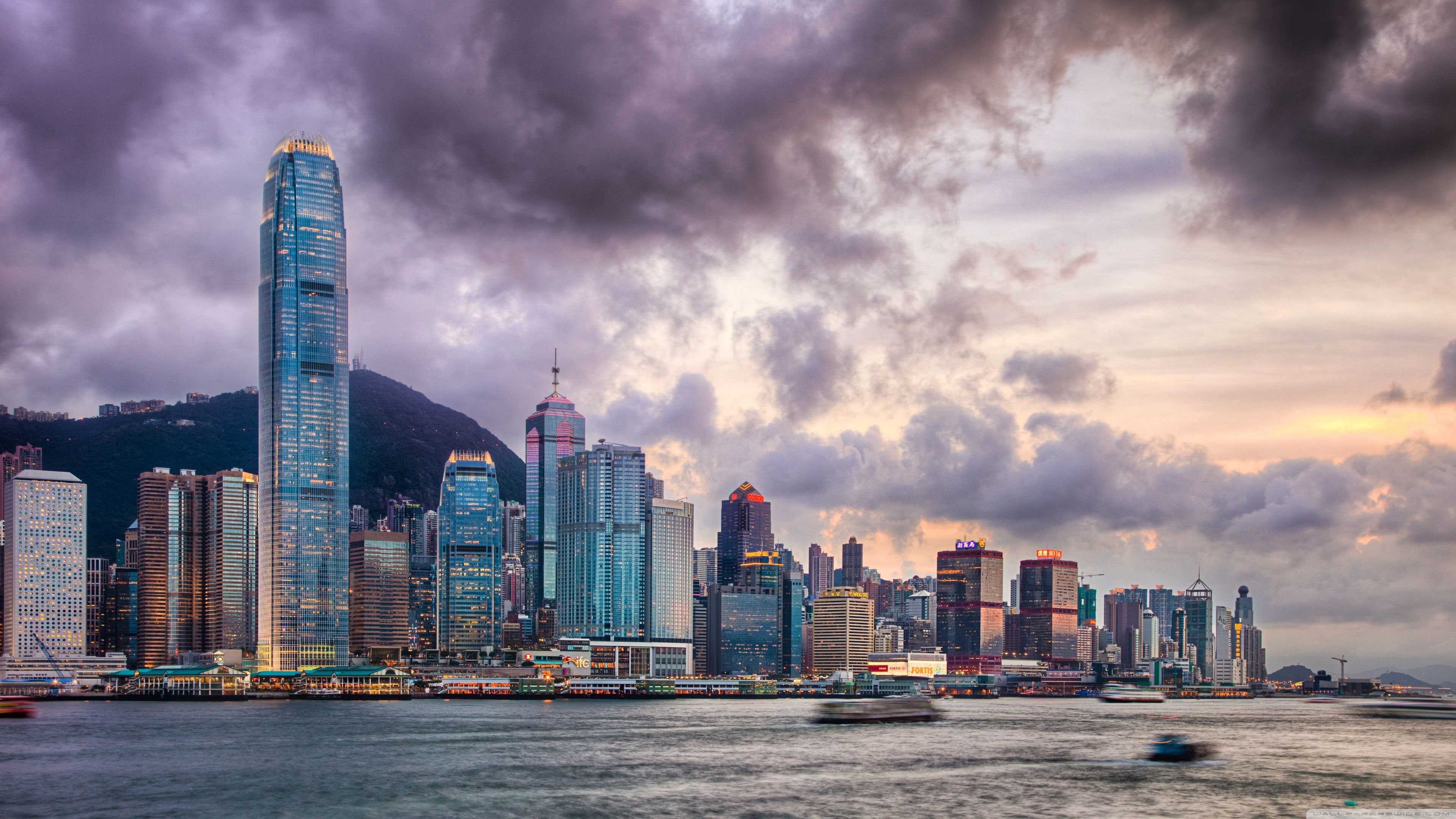 Hong Kong Skyscrapers Wallpapers