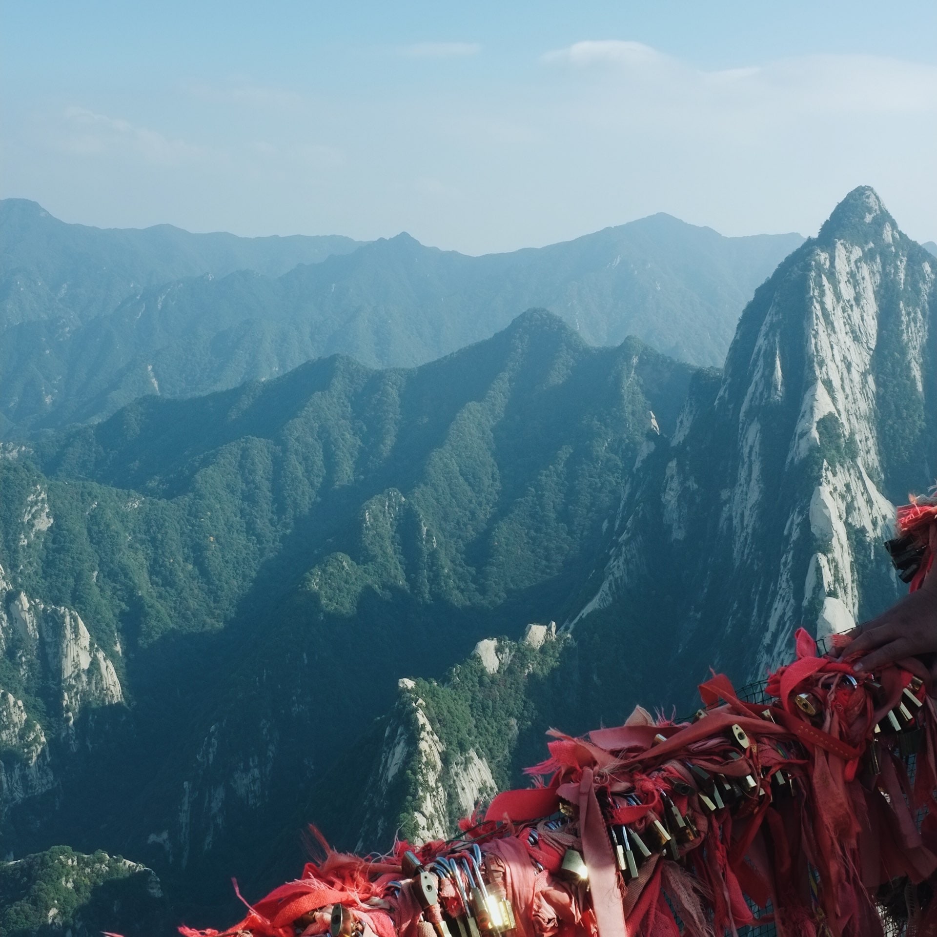 Huashan Mountain In Weinan China Wallpapers