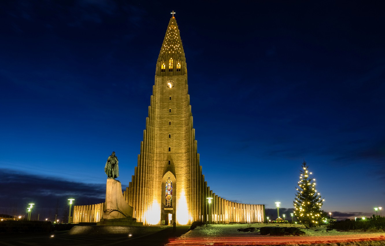 Iceland Church 5K Wallpapers