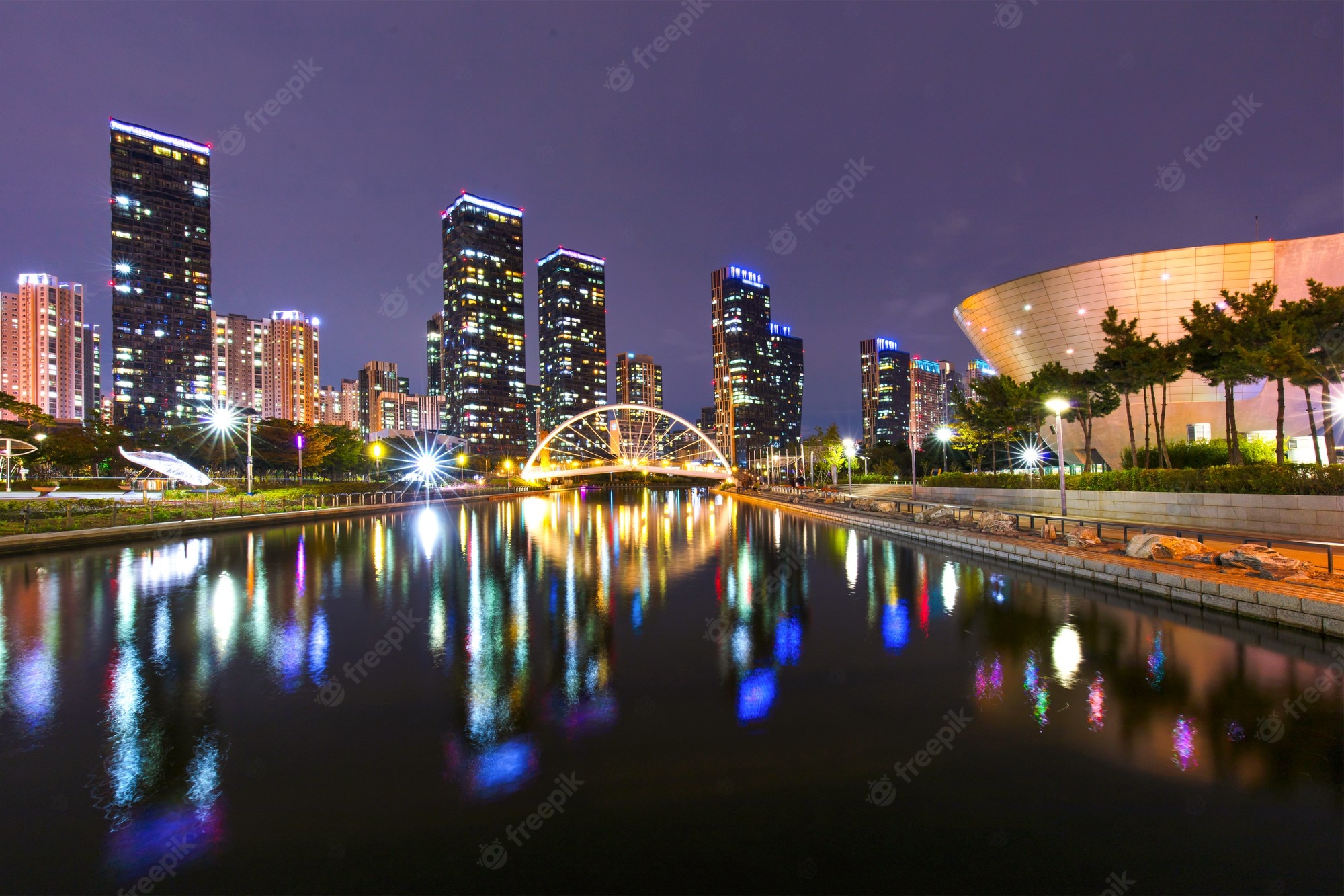 Incheon Songdo Bridge Wallpapers