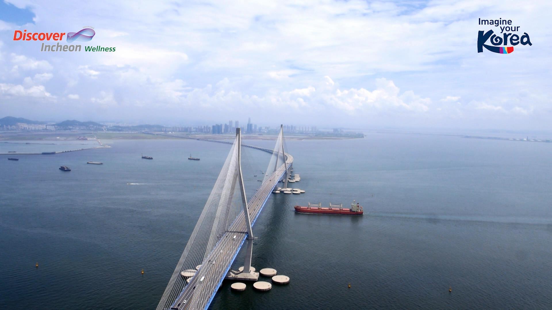 Incheon Songdo Bridge Wallpapers