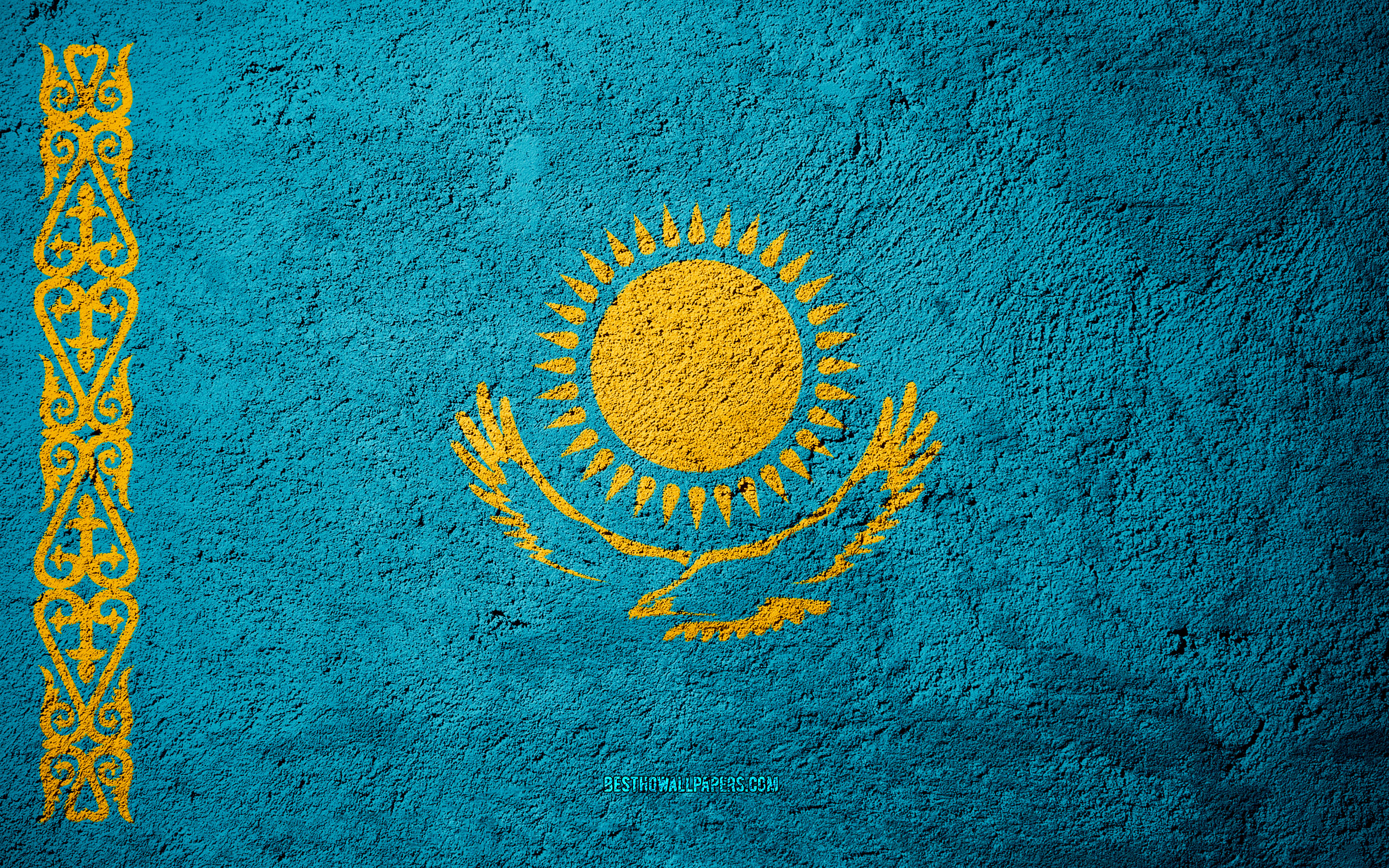 Kazakhstan Flag Wallpapers