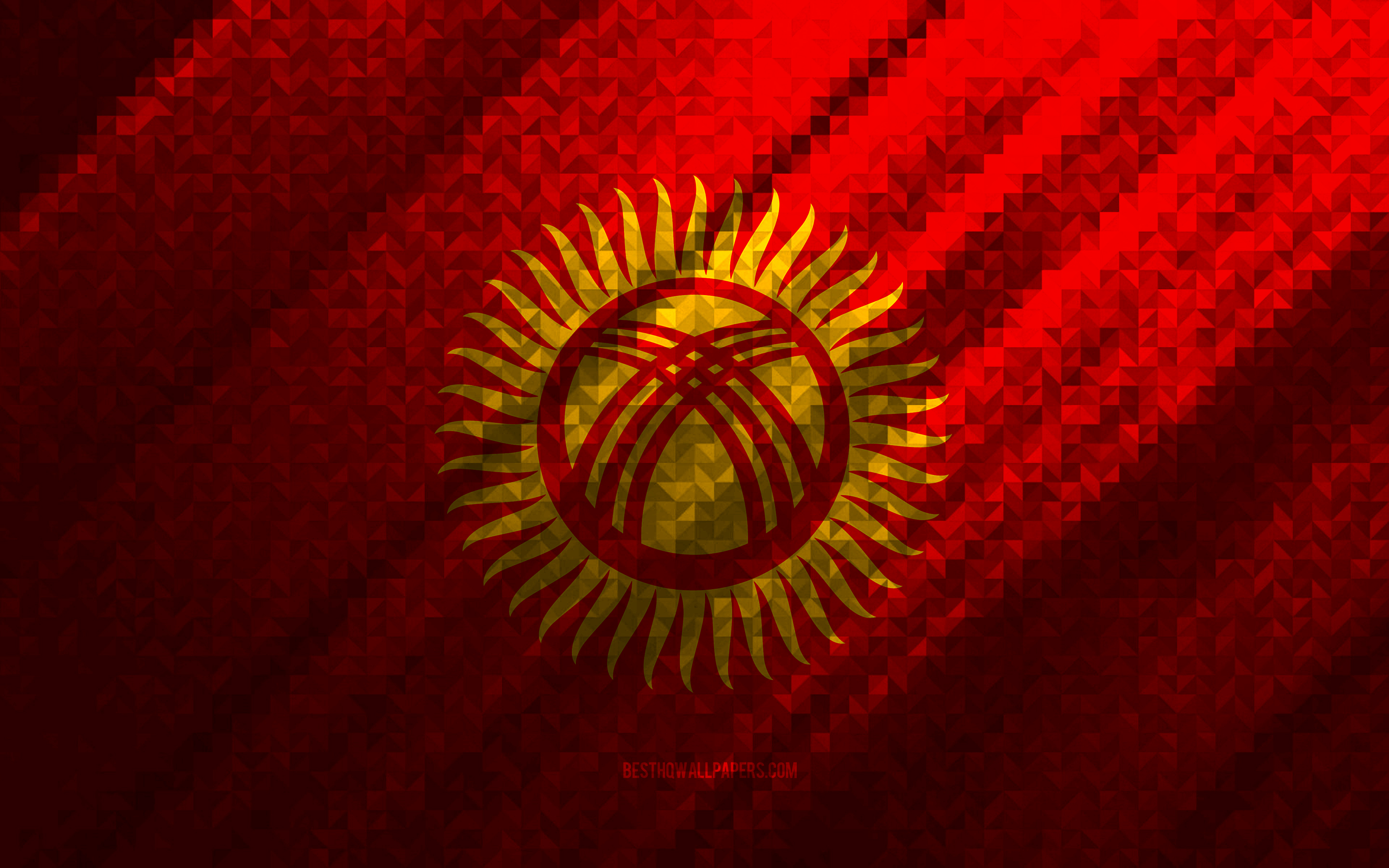 Kyrgyzstan Flag Wallpapers