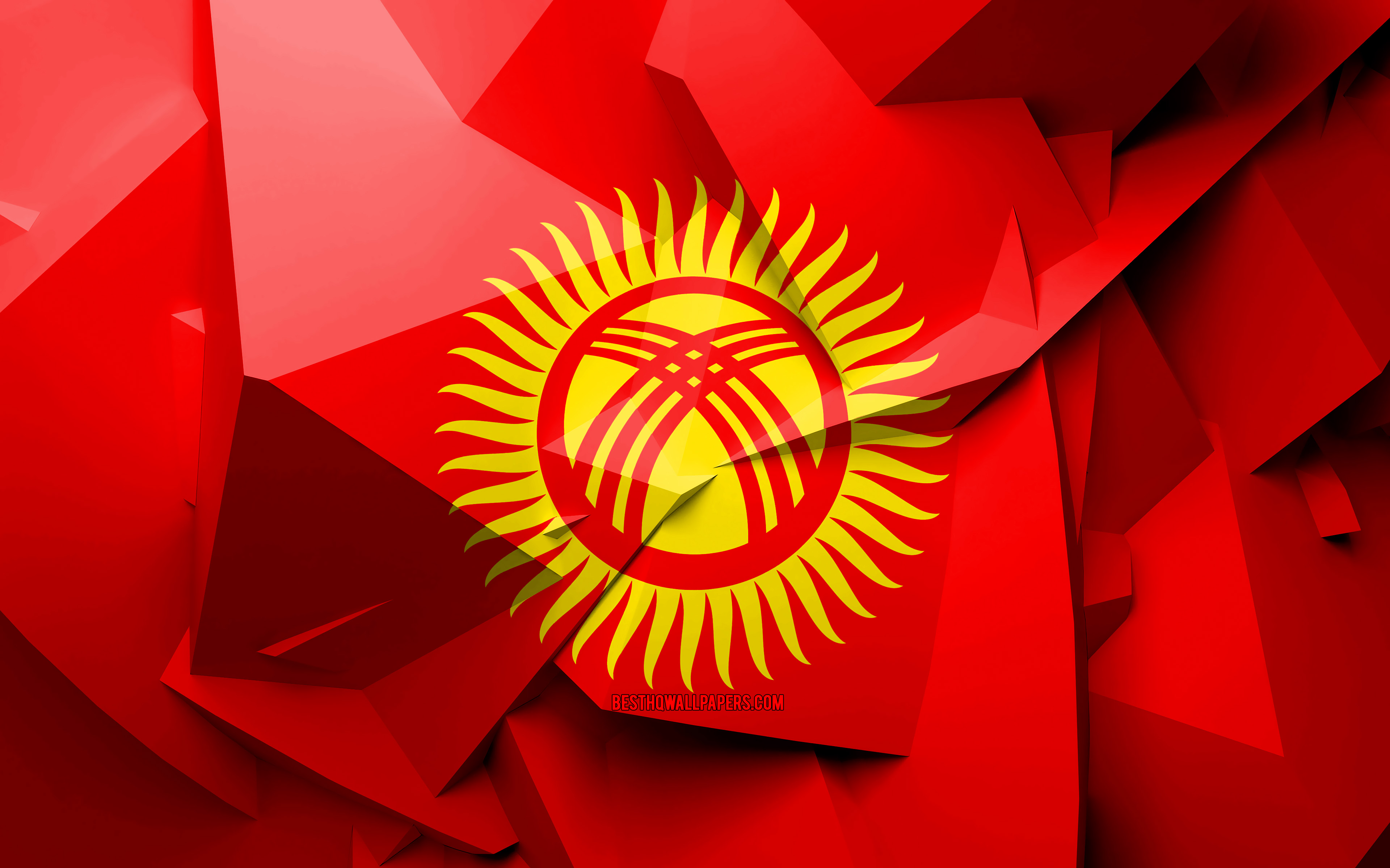 Kyrgyzstan Flag Wallpapers