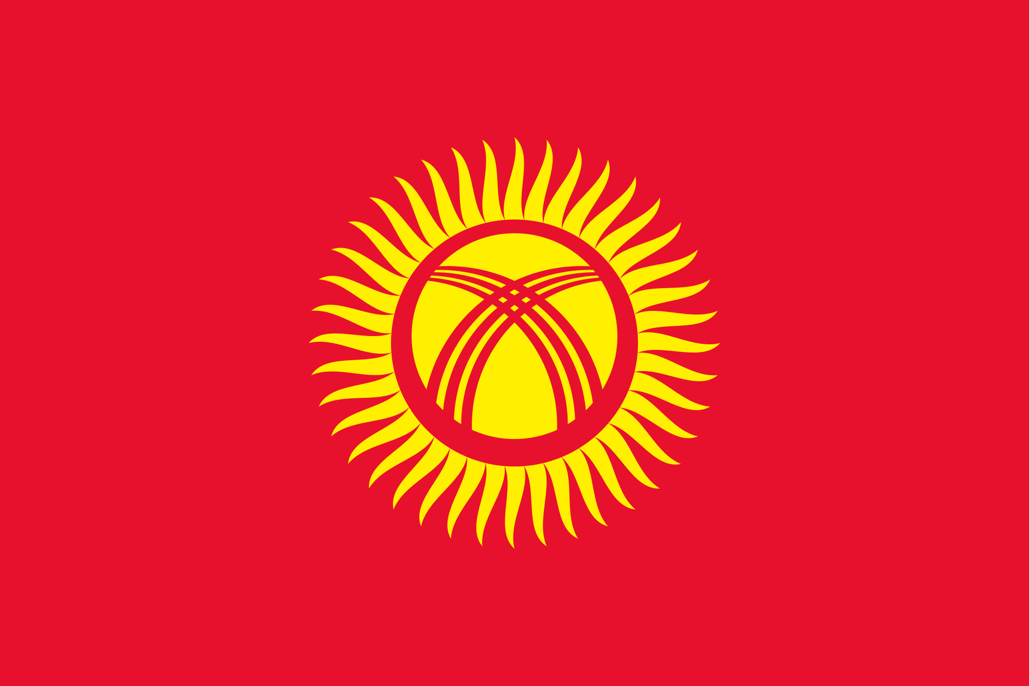 Kyrgyzstan Flag Wallpapers