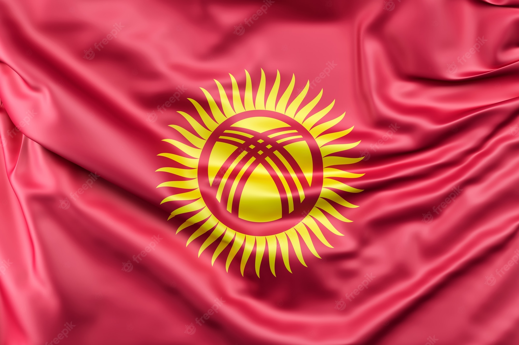 Kyrgyzstan Flag Wallpapers