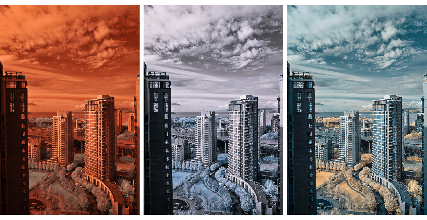 La Cityscape In Infrared Wallpapers