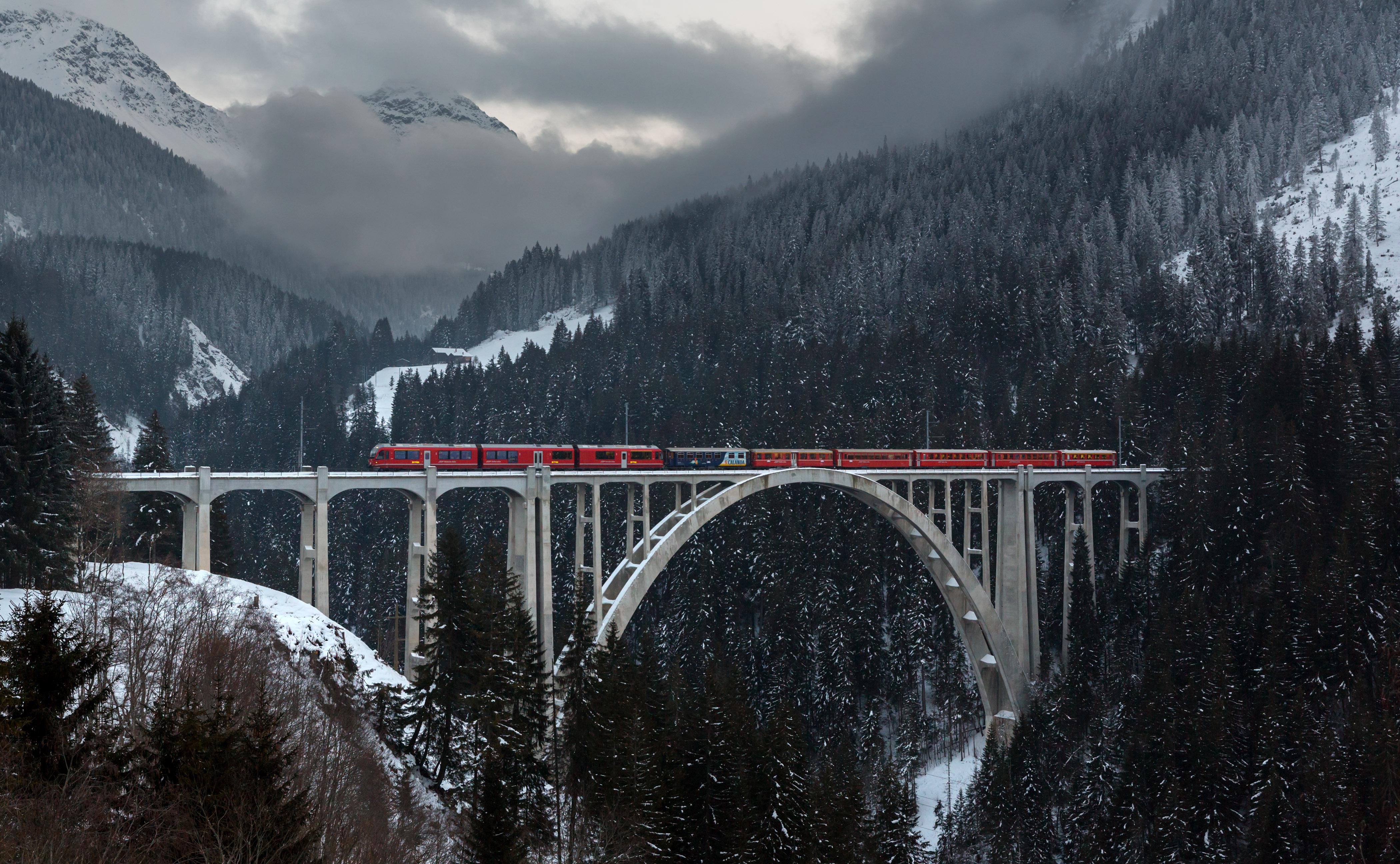 Langwieser Viaduct Wallpapers