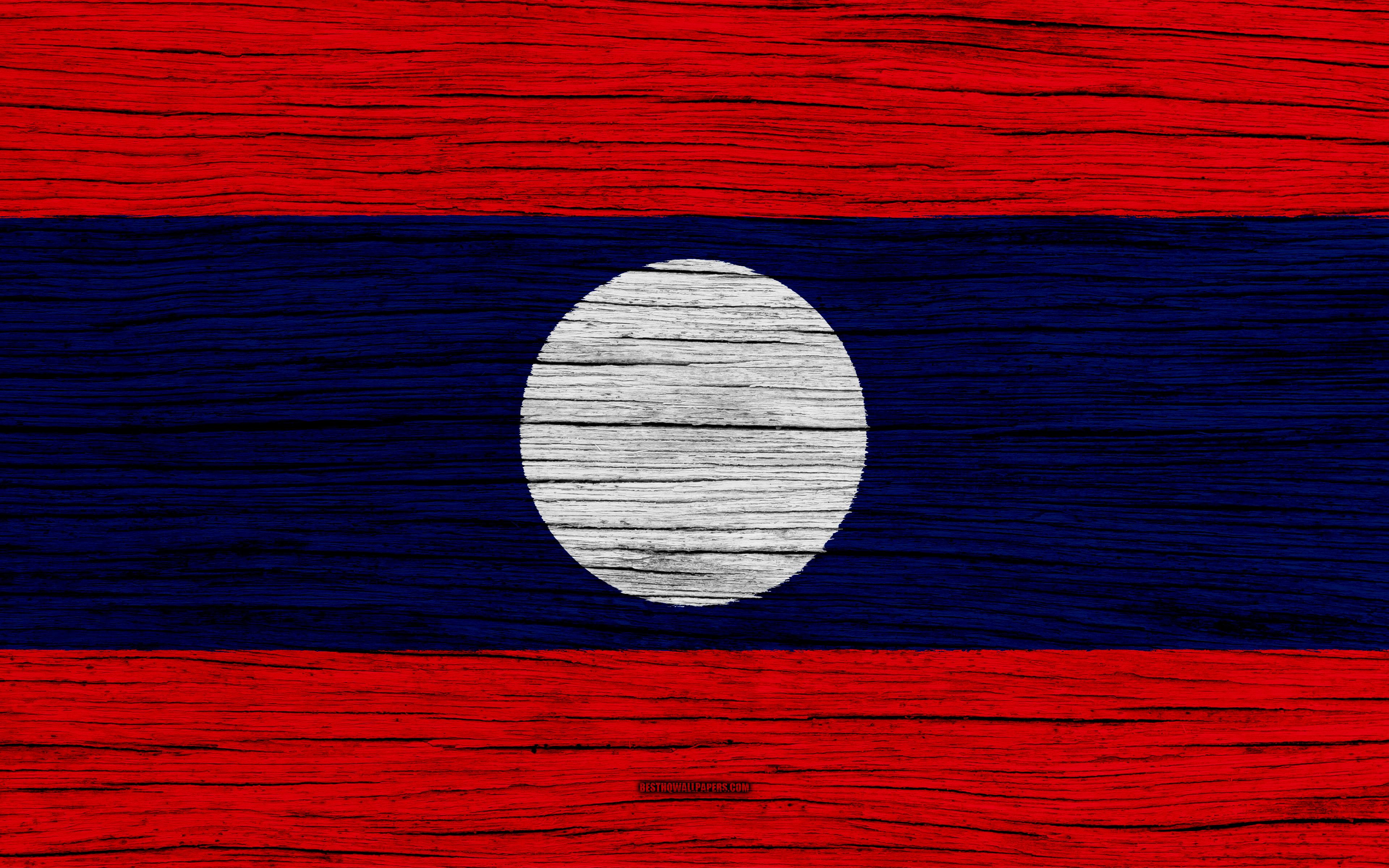 Laos Flag Wallpapers