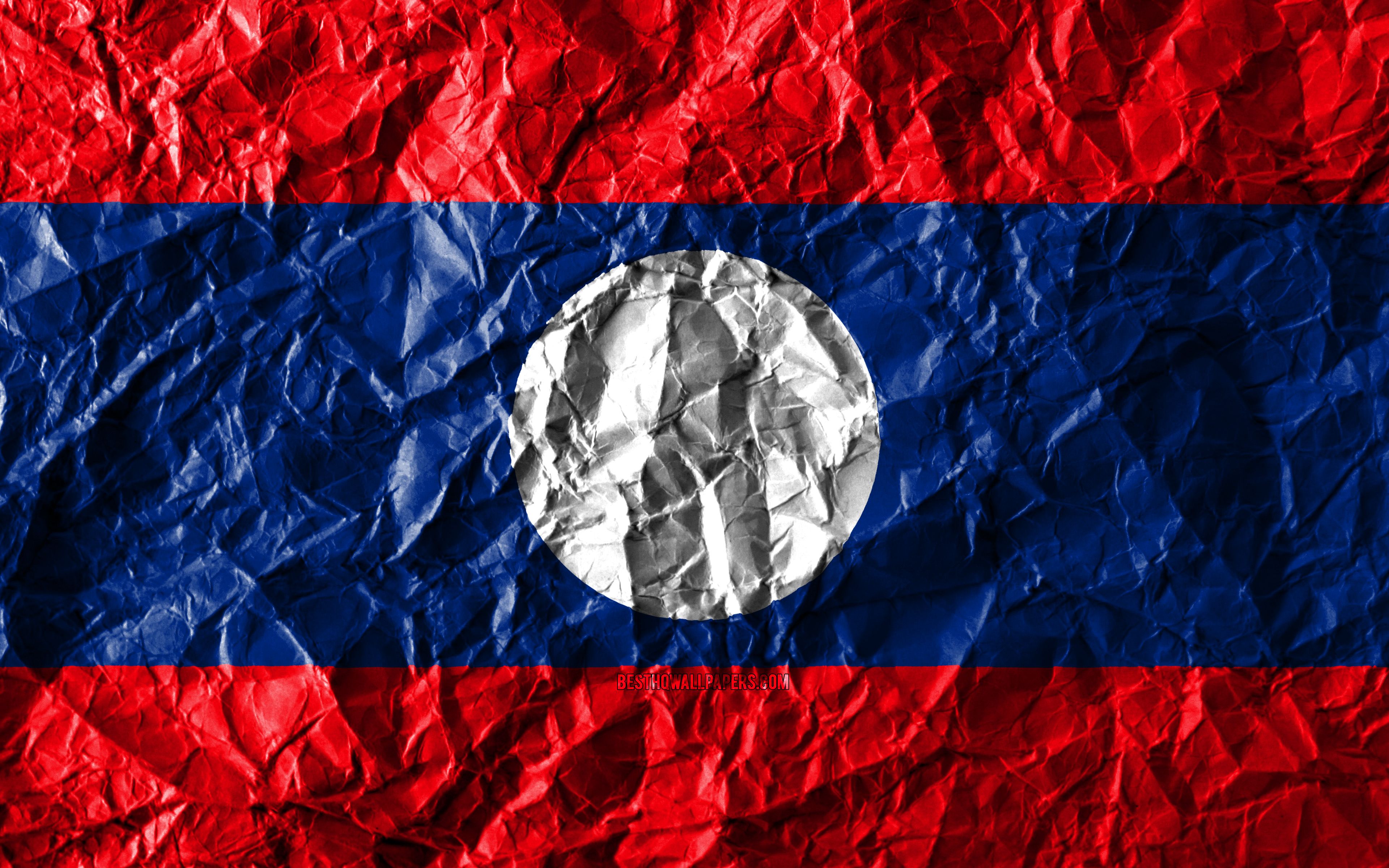 Laos Flag Wallpapers