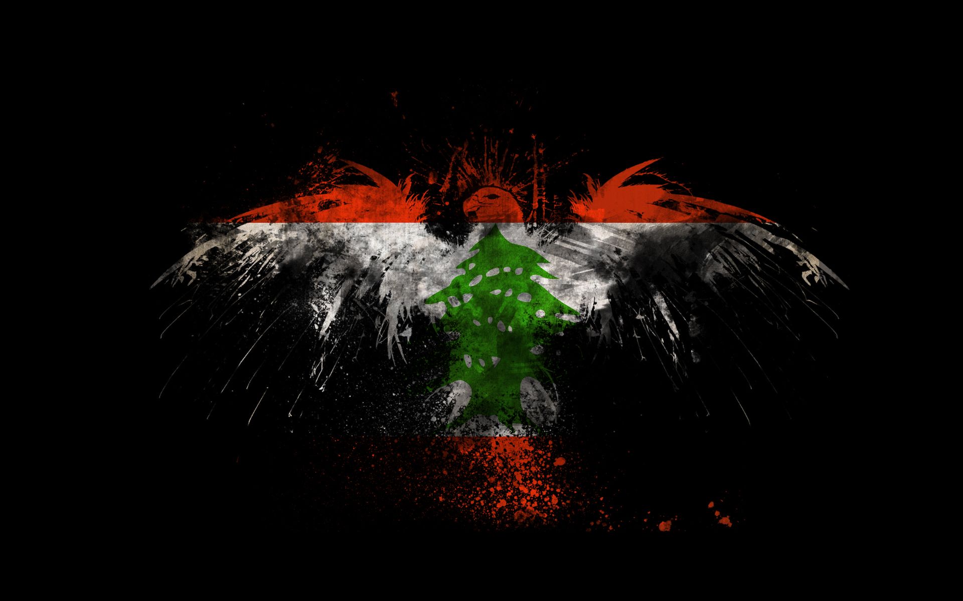 Lebanon Flag Wallpapers