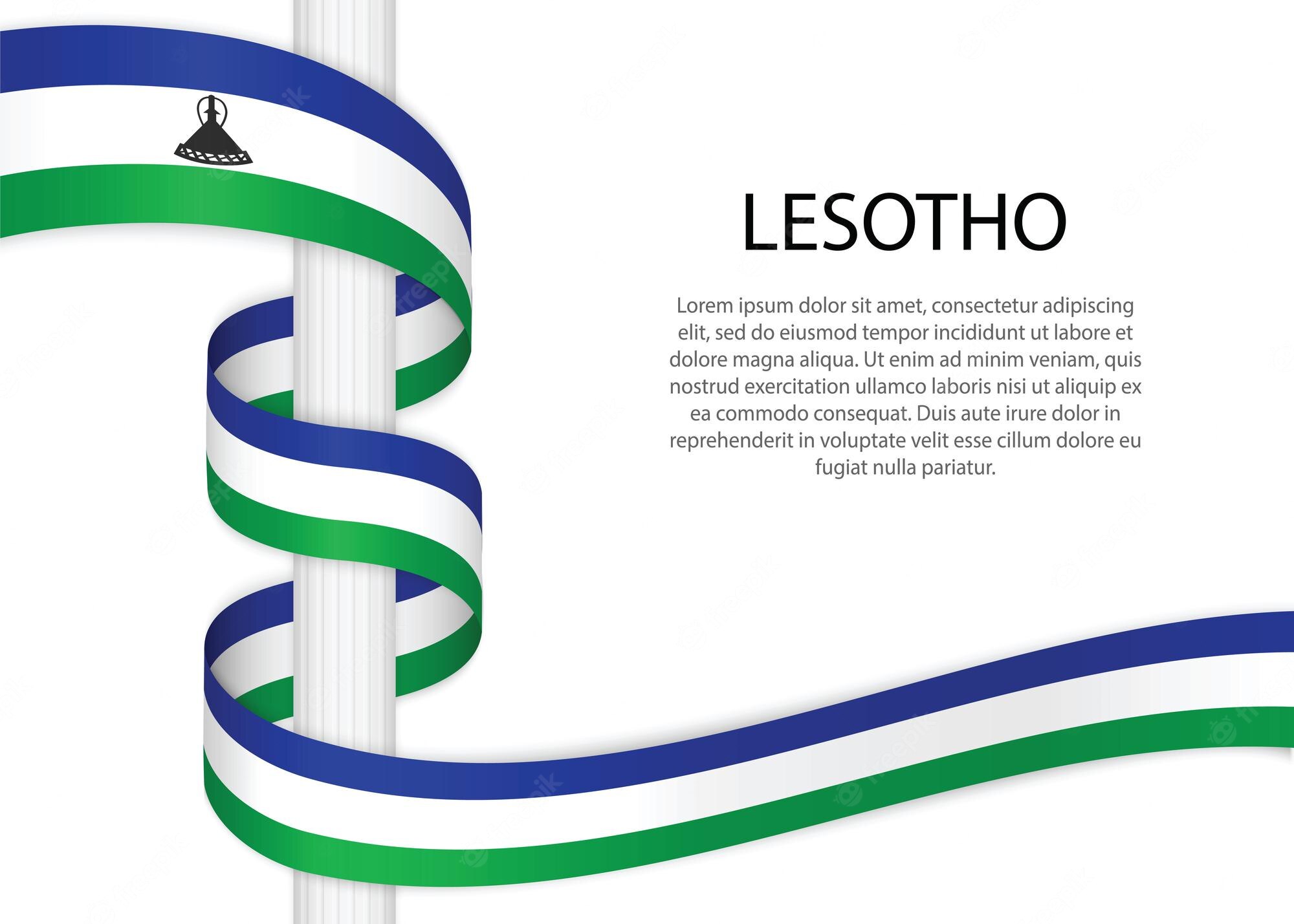 Lesotho Flag Wallpapers