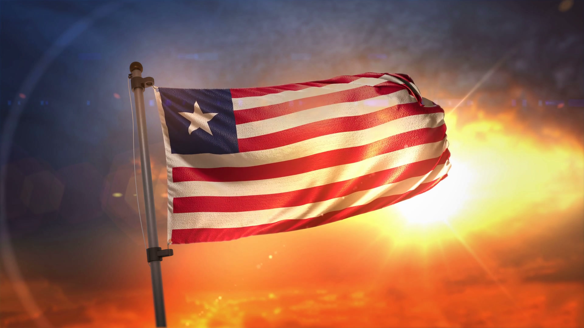 Liberia Flag Wallpapers