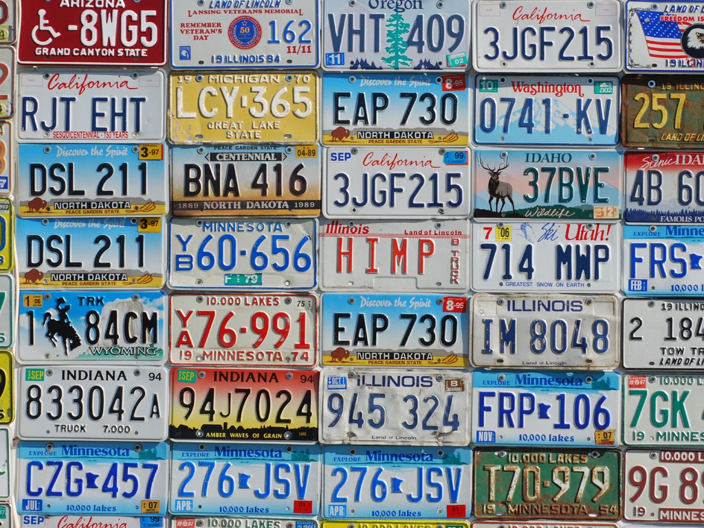 License Plate Wallpapers