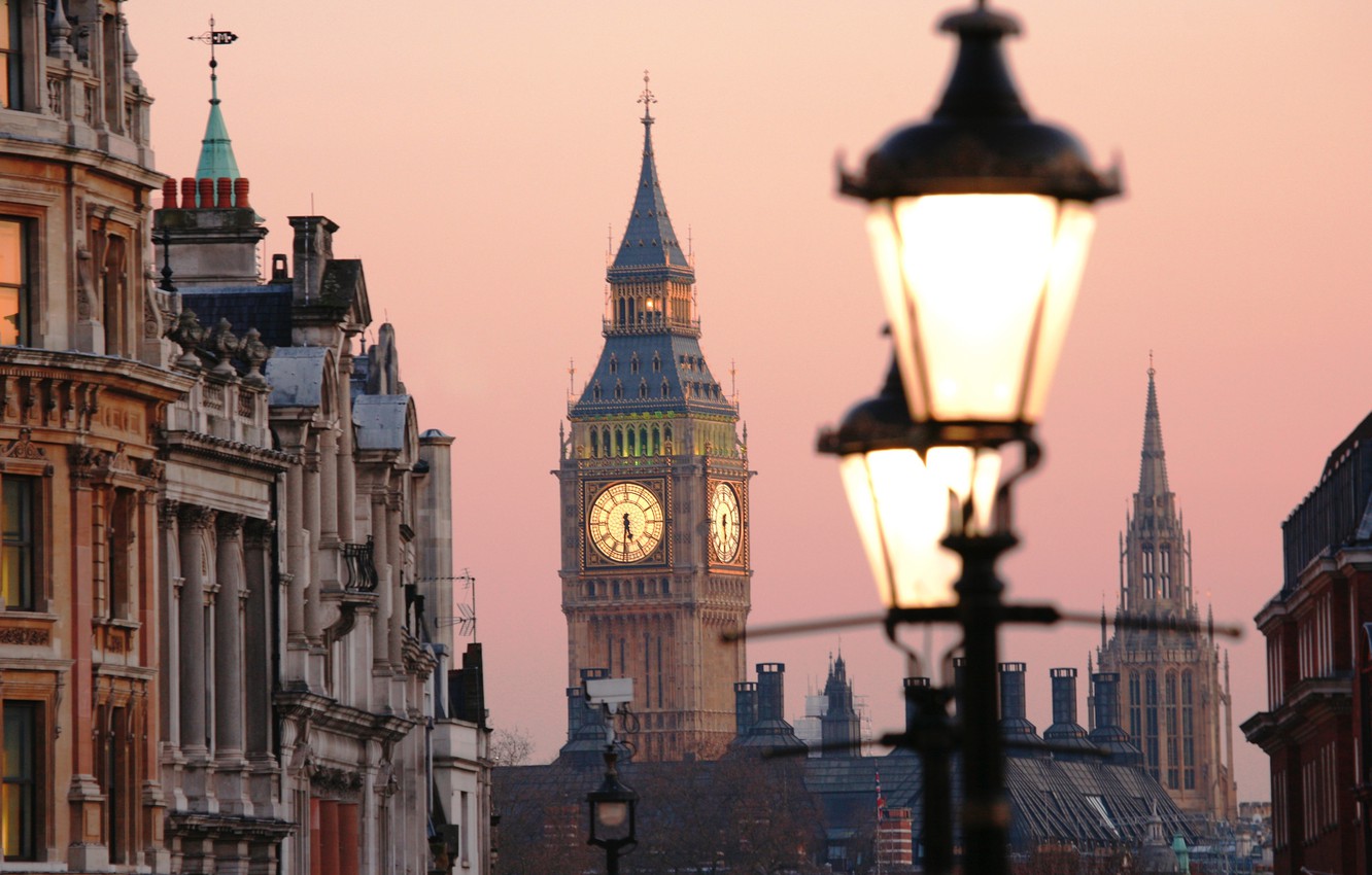 London Lights At Sunset Wallpapers