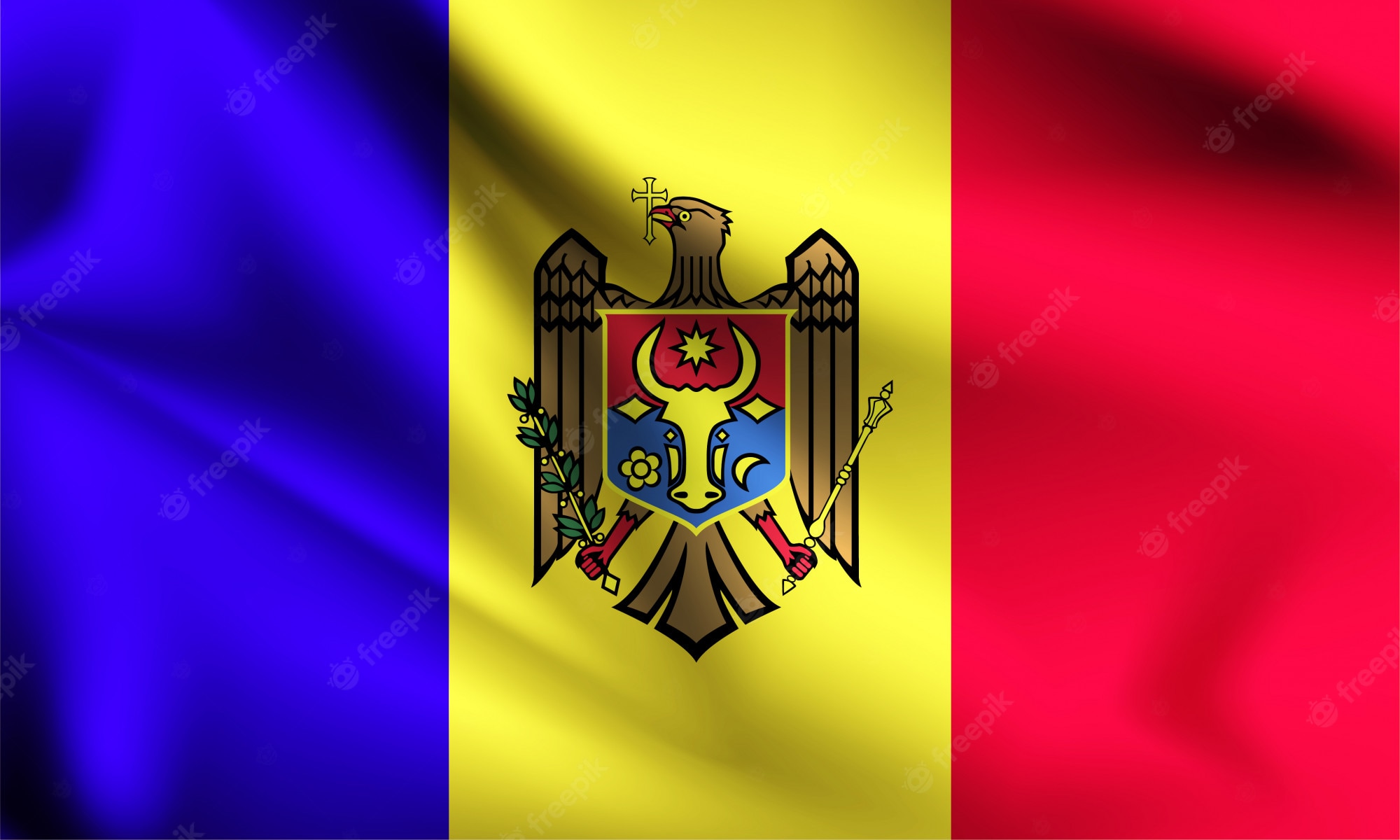 Moldova Flag Wallpapers