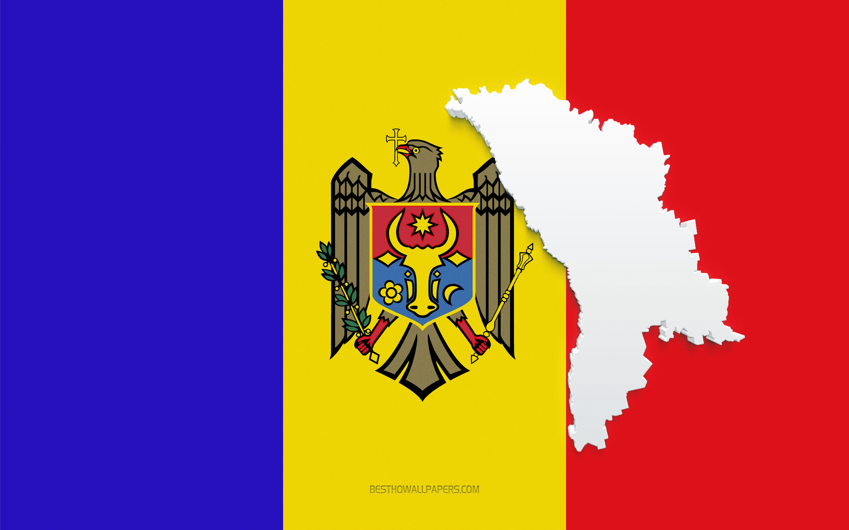 Moldova Flag Wallpapers