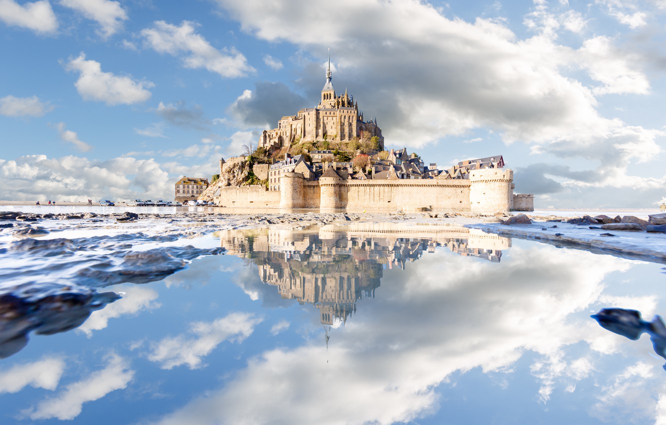 Mont Saint Michel Monastery Wallpapers