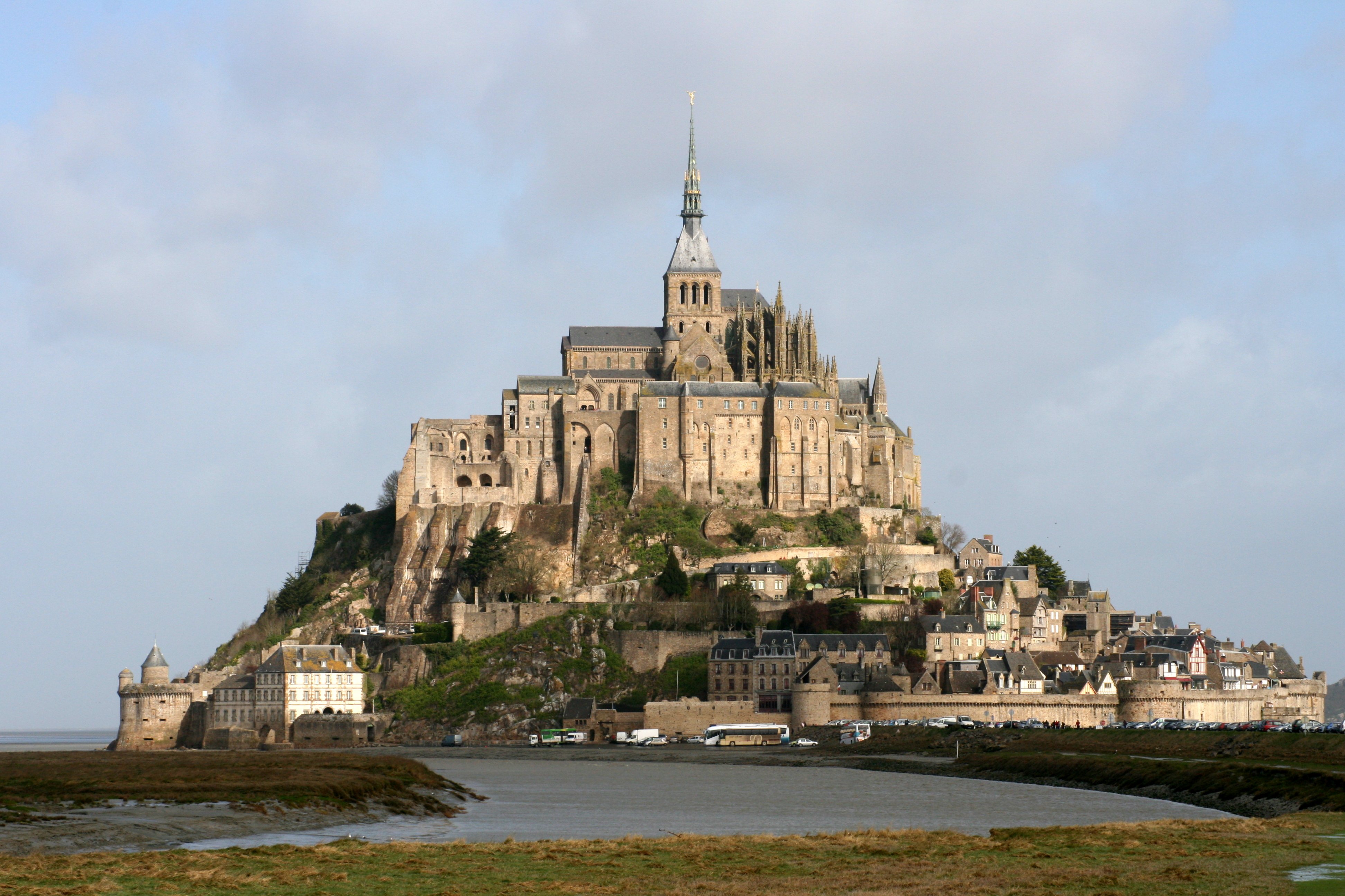 Mont Saint Michel Monastery Wallpapers