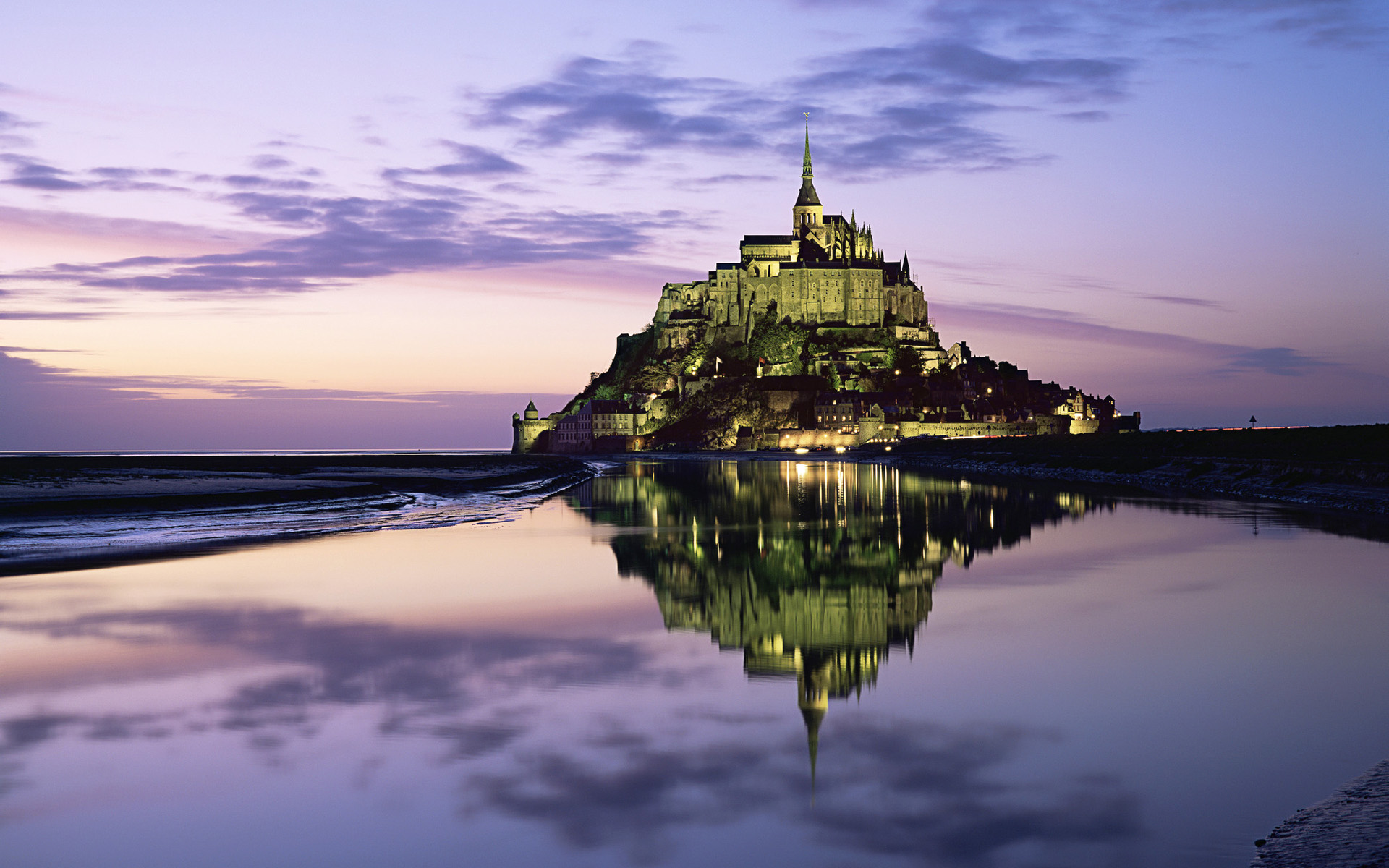 Mont Saint Michel Monastery Wallpapers