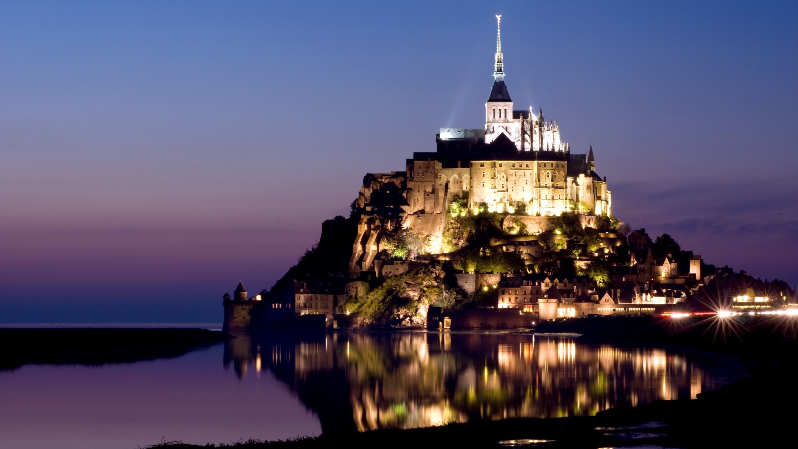 Mont Saint Michel Monastery Wallpapers