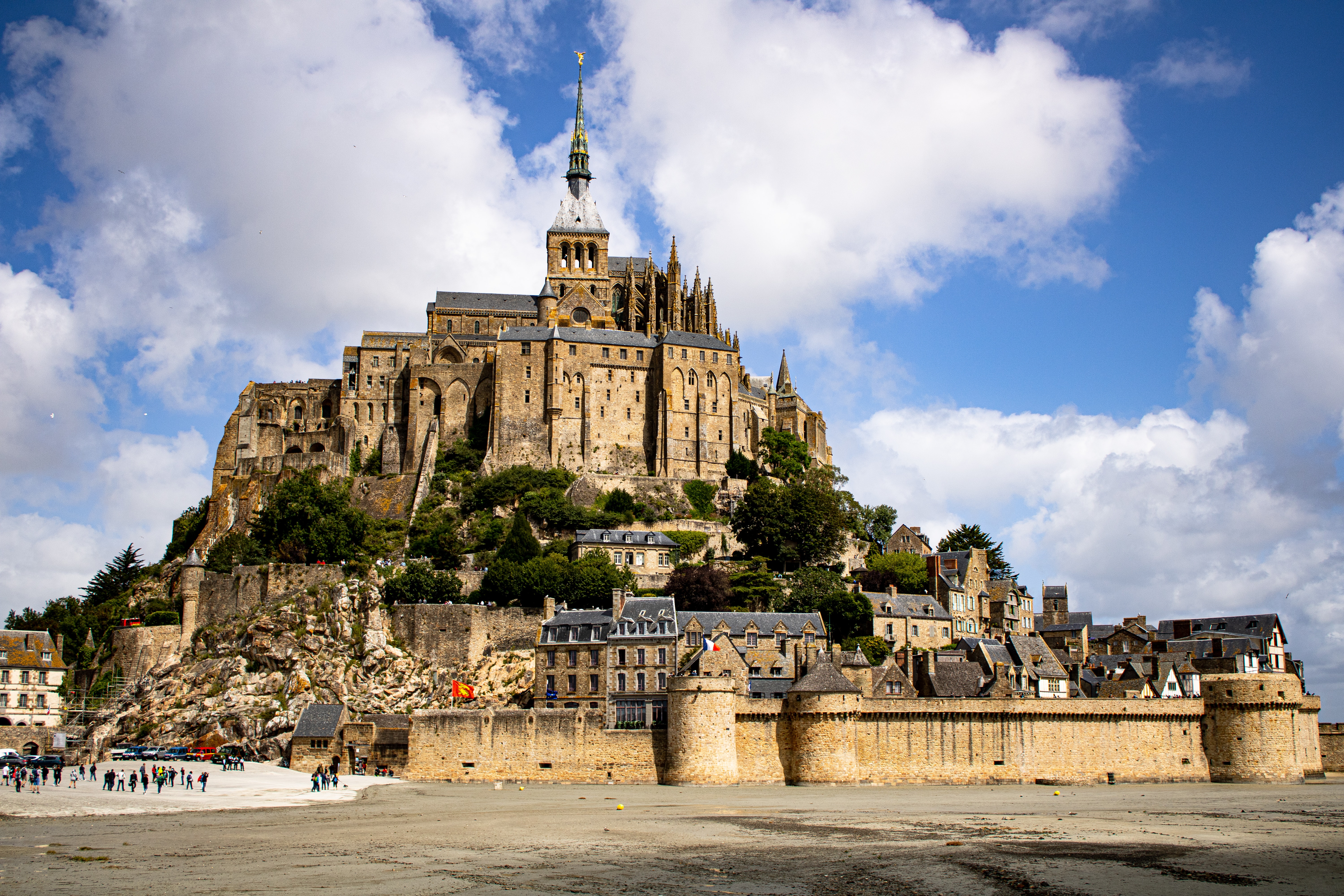 Mont Saint Michel Monastery Wallpapers