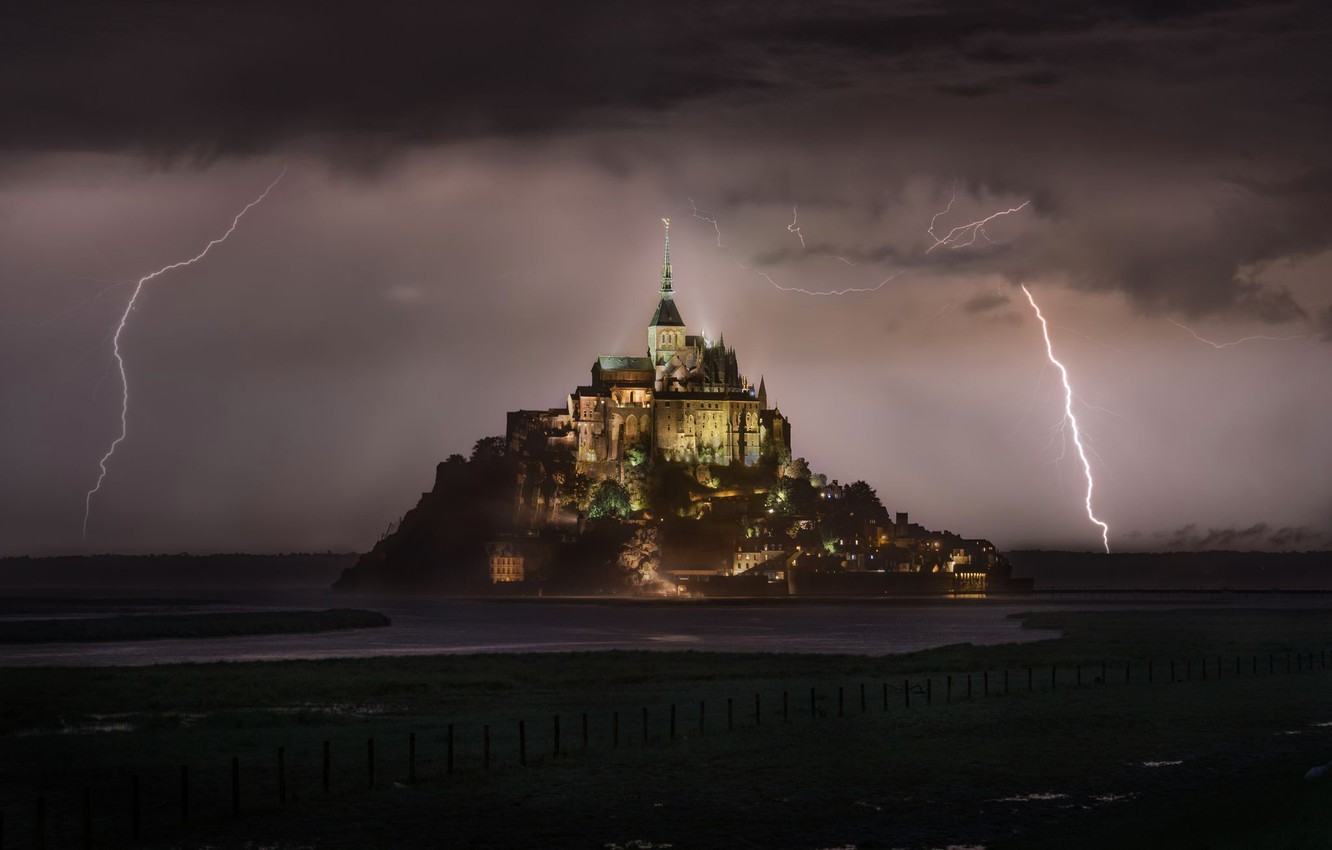 Mont Saint Michel Monastery Wallpapers