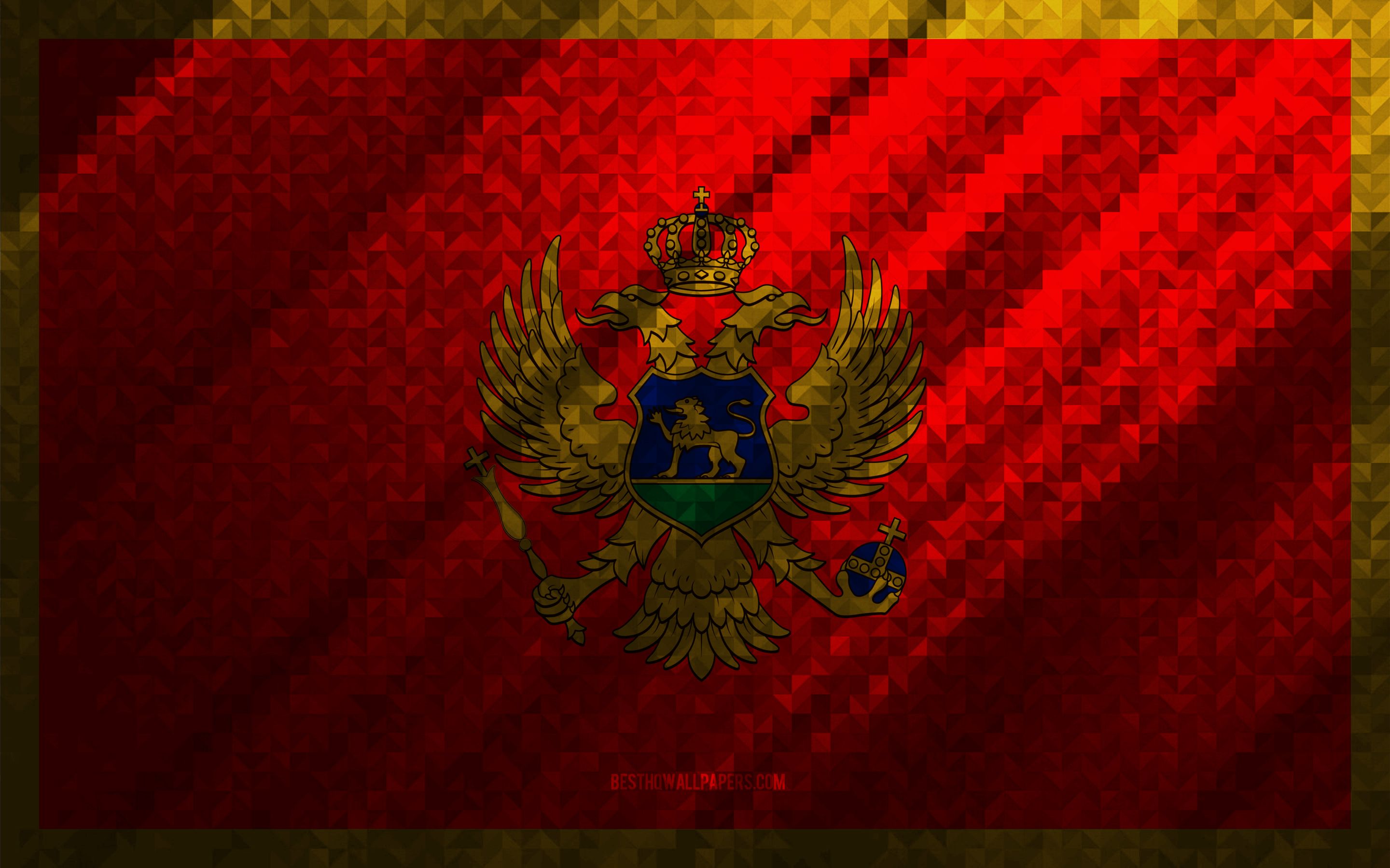 Montenegro Flag Wallpapers