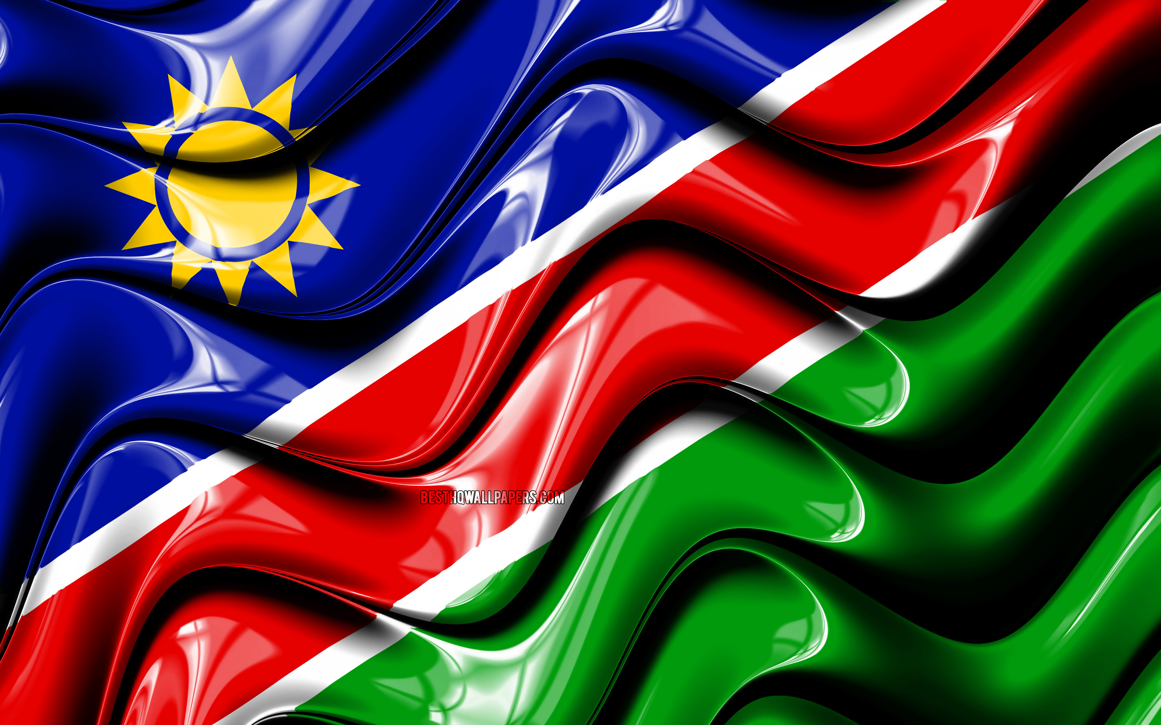 Namibia Flag Wallpapers