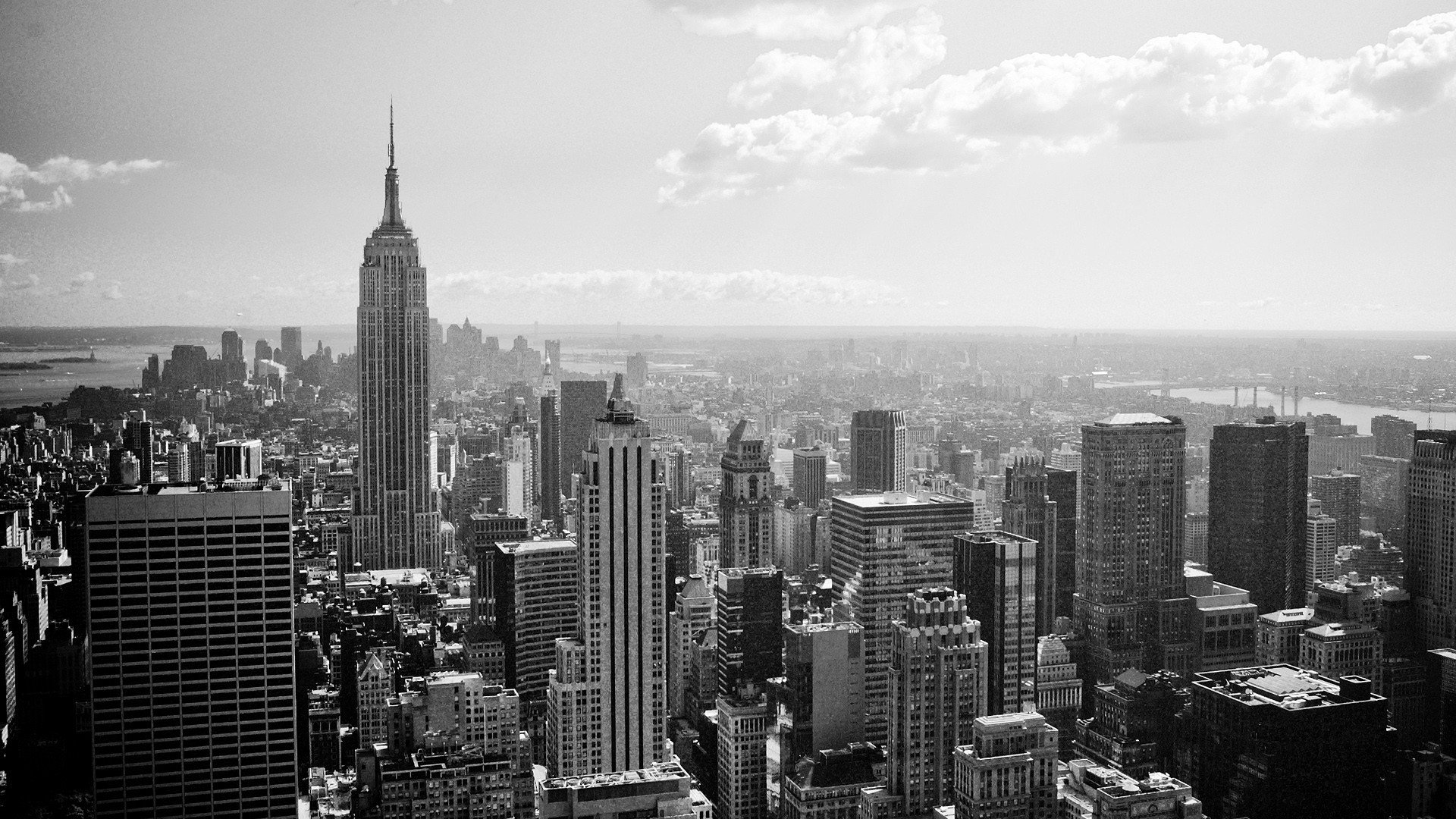 New York City Empire State Building Skyscrapers Wallpapers