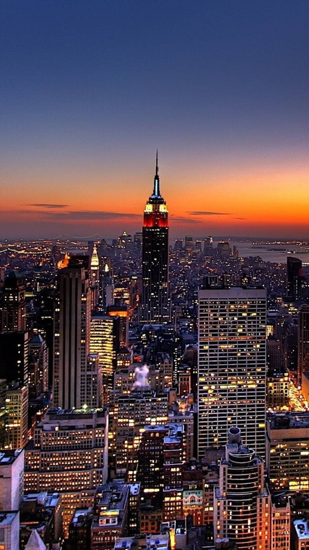 New York City Empire State Building Skyscrapers Wallpapers