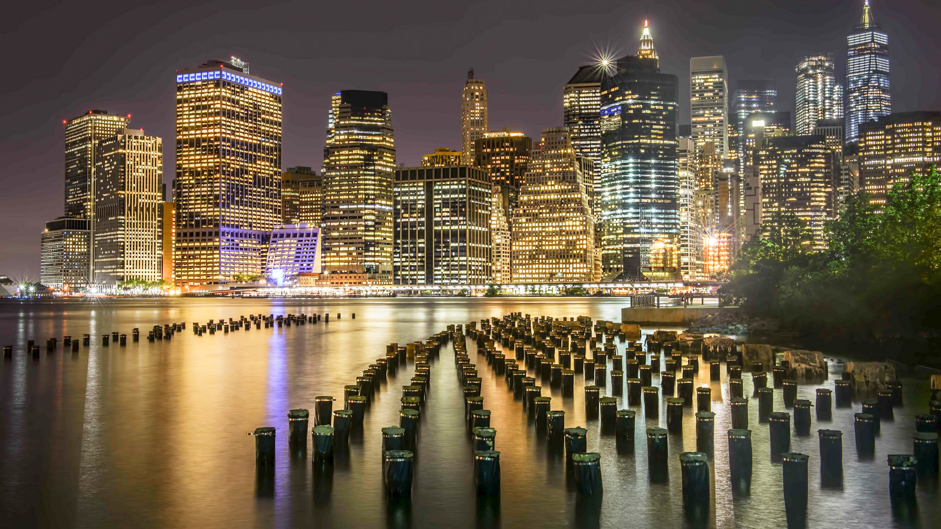 New York Nightscape Wallpapers