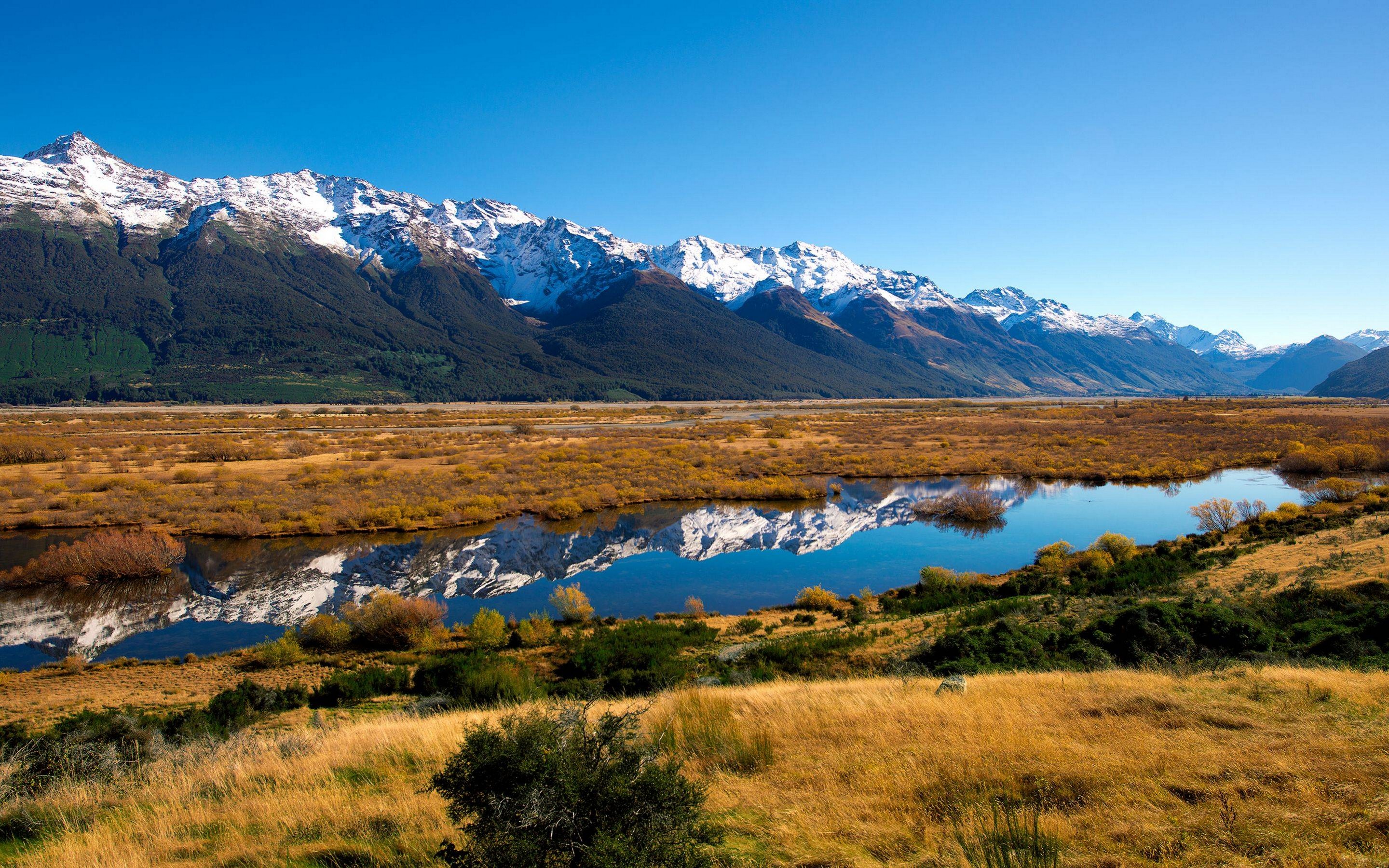 New Zealand Landscape Road Wallpapers