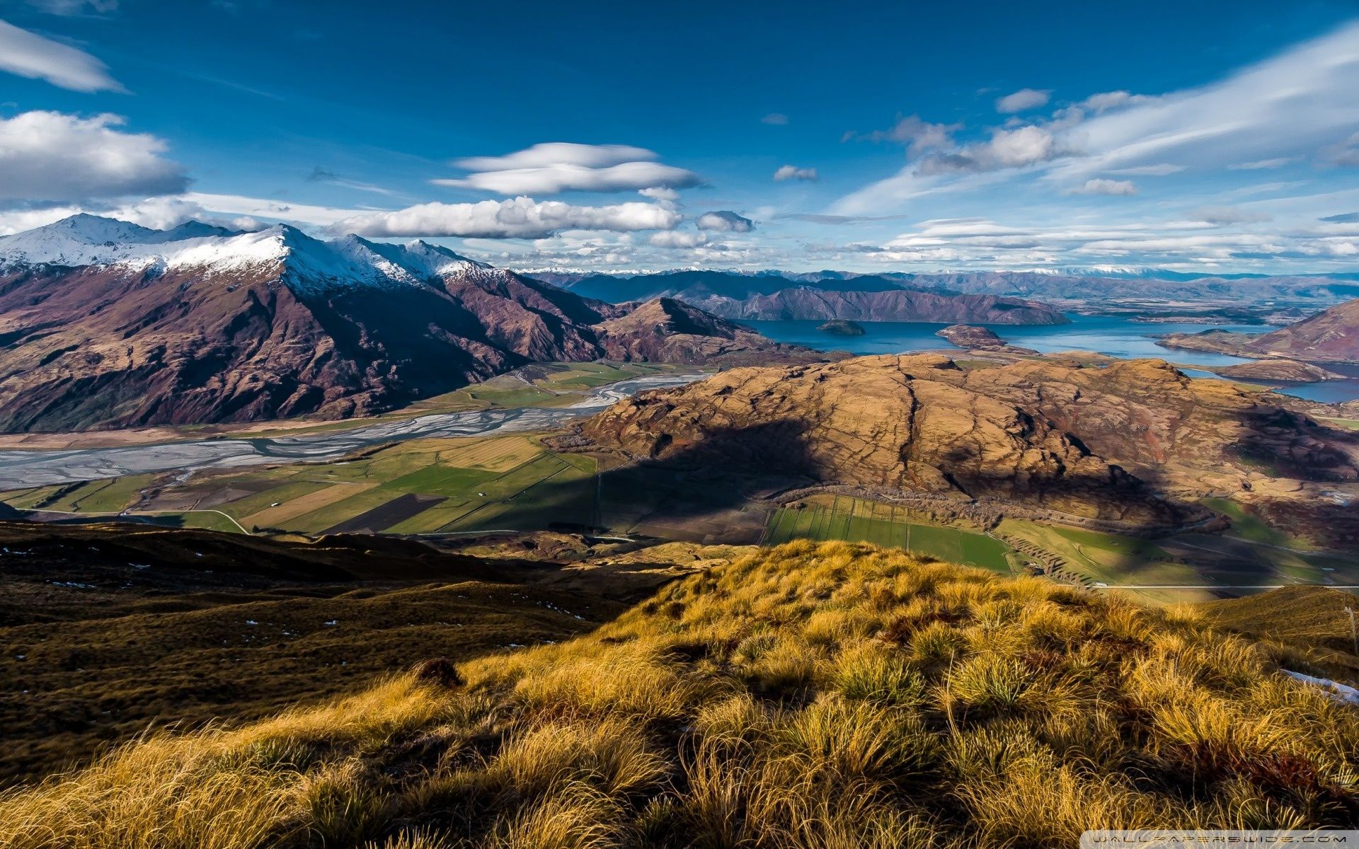 New Zealand Landscape Road Wallpapers