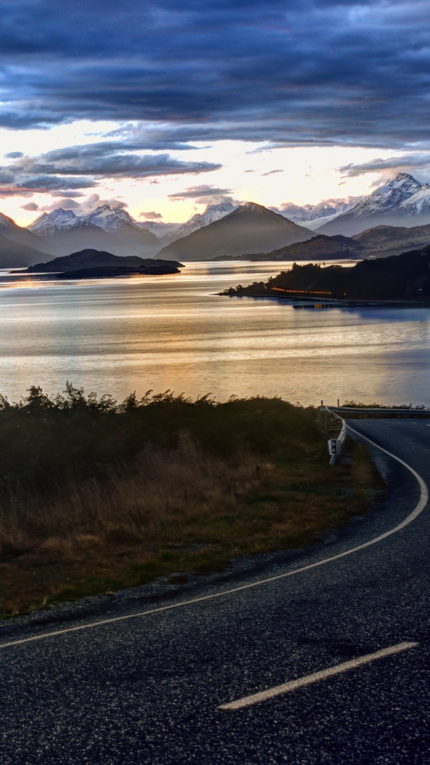 New Zealand Landscape Road Wallpapers