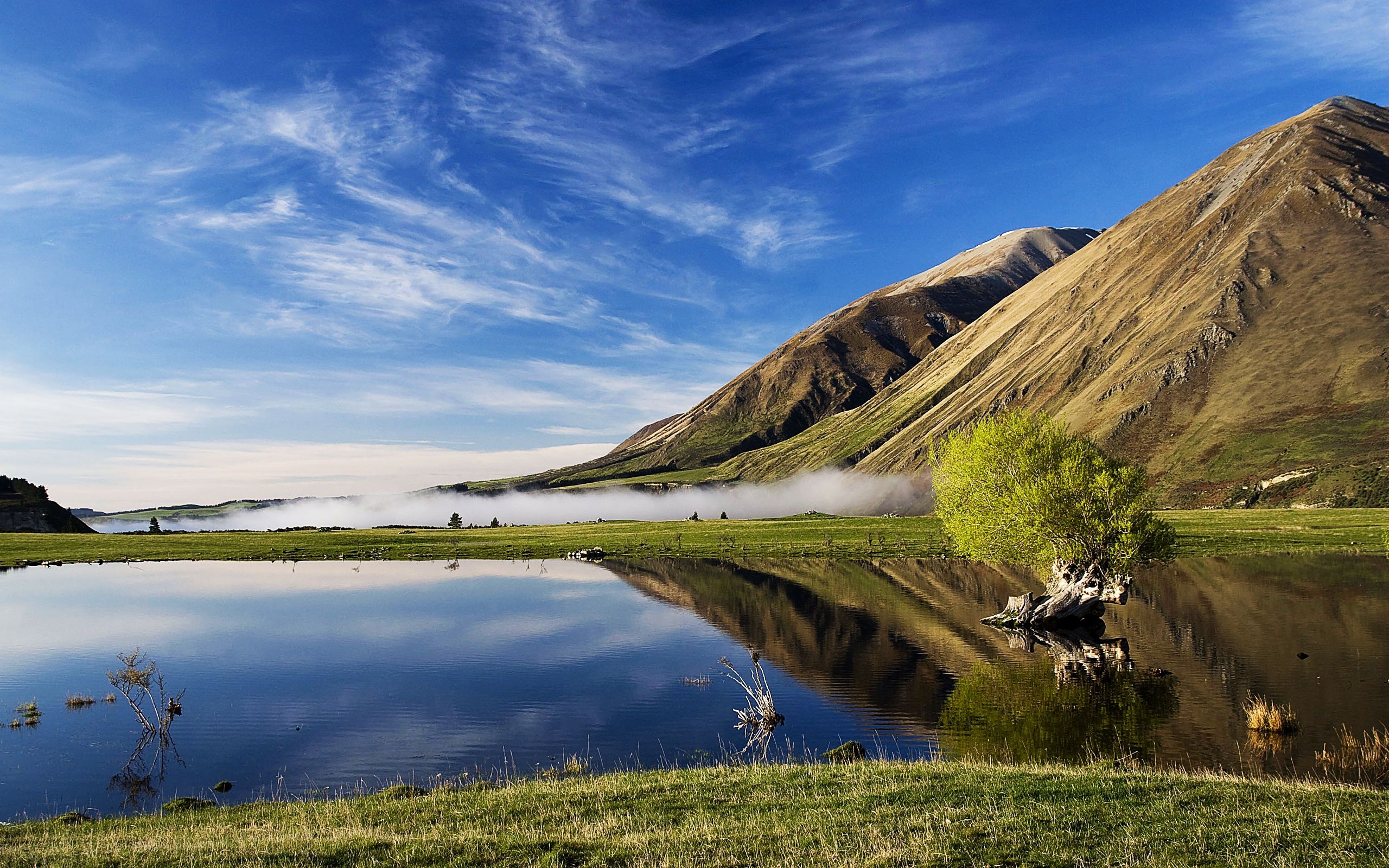 New Zealand Landscape Road Wallpapers