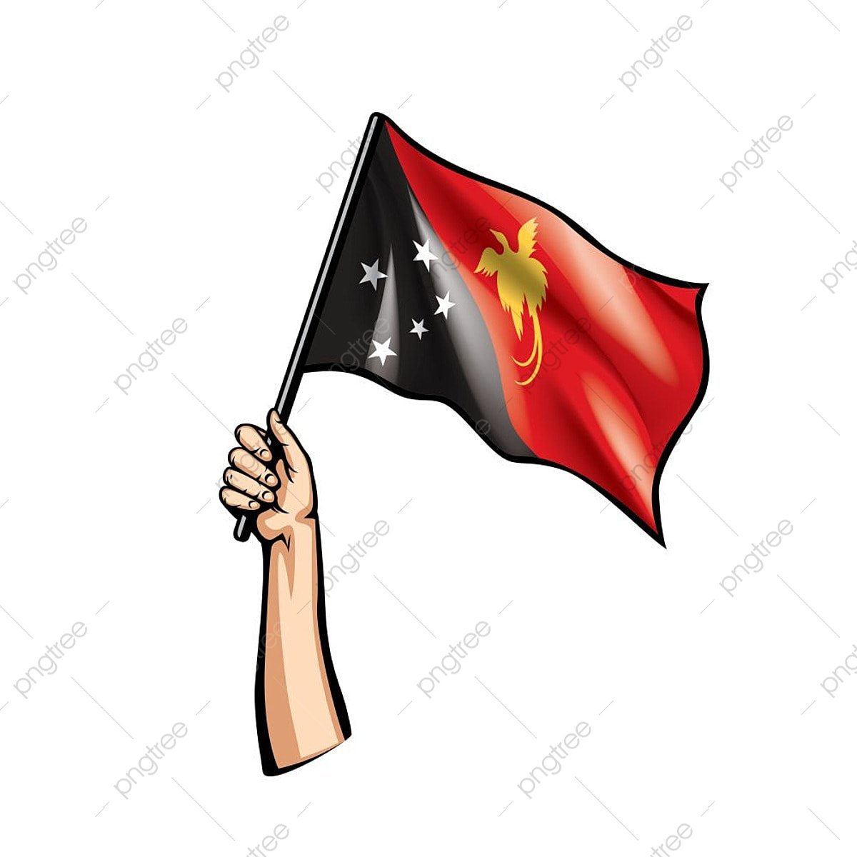 Papua New Guinea Flag Wallpapers