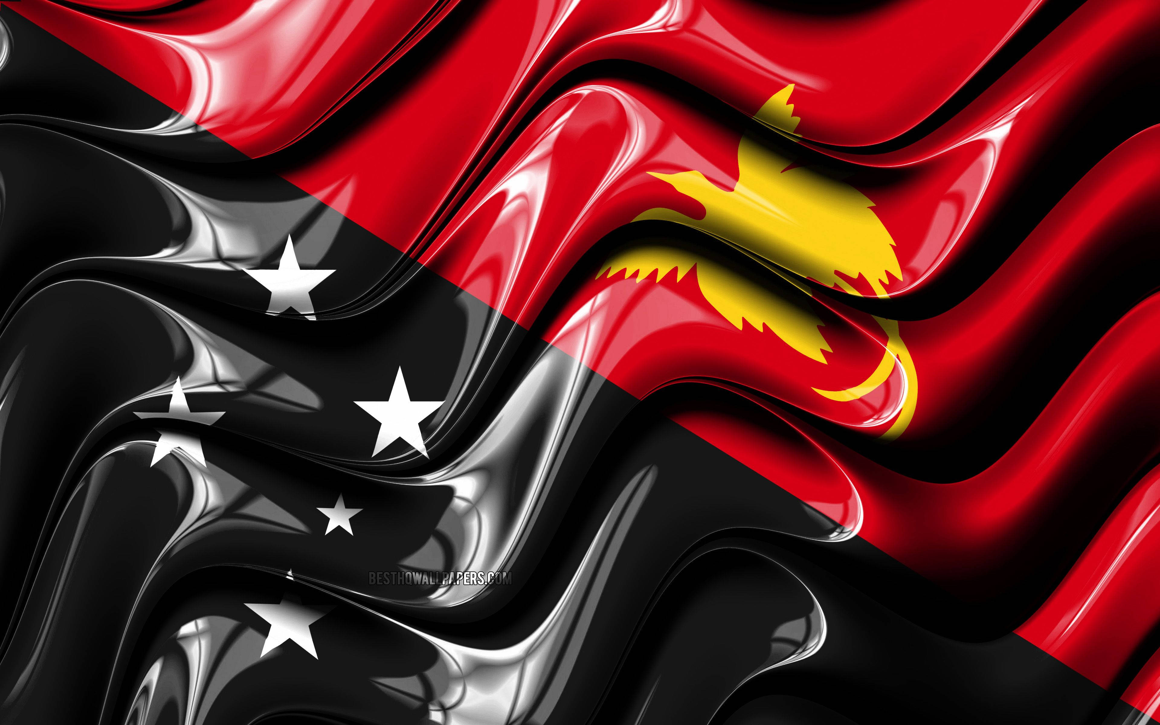 Papua New Guinea Flag Wallpapers