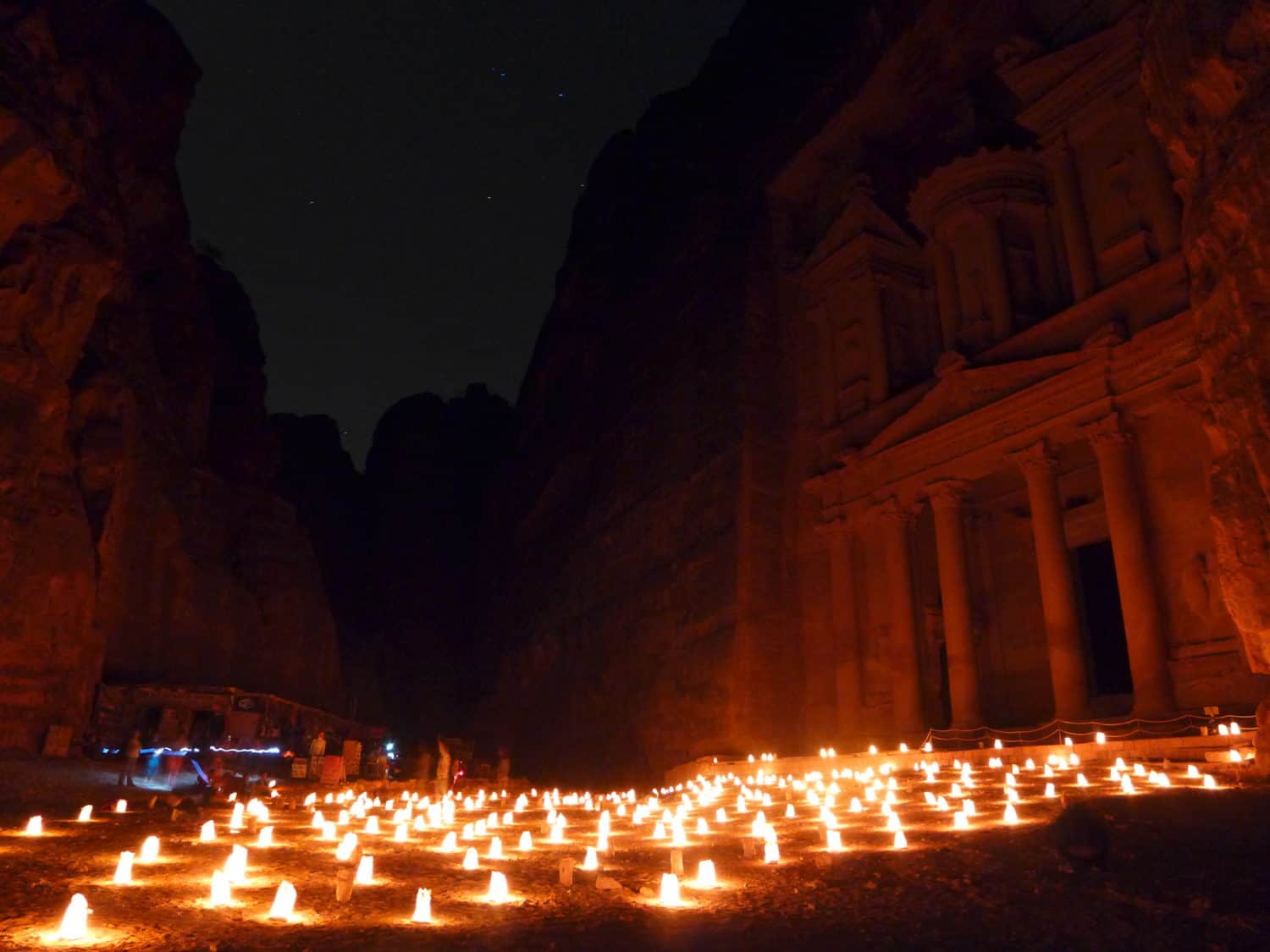 Petra At Night Wallpapers